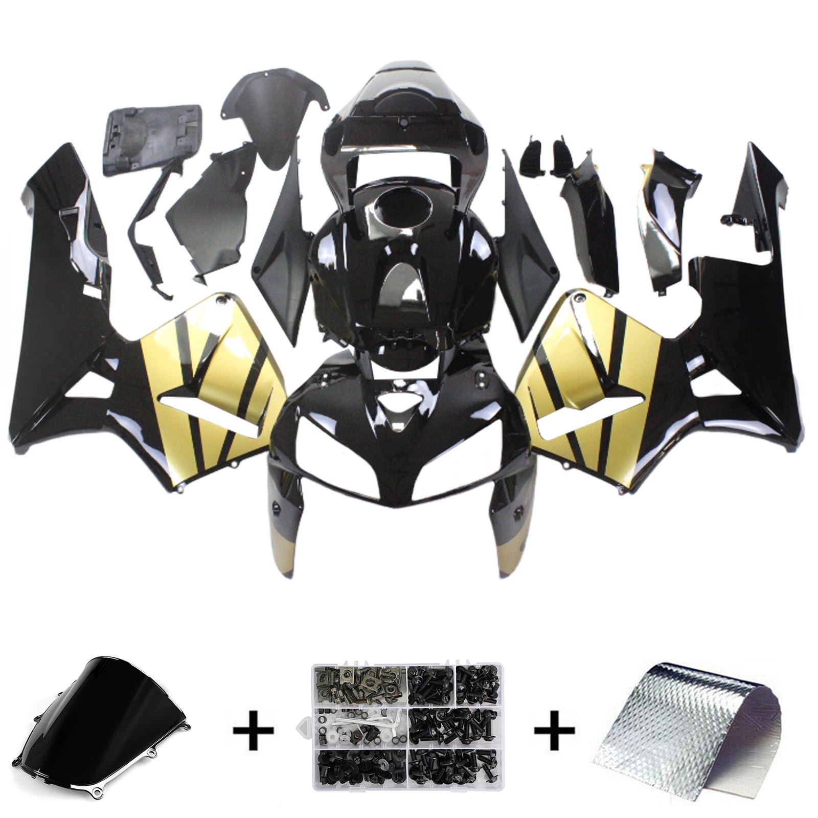 Injection Fairing Kit Bodywork Plastic ABS For Honda CBR600RR 2005-2006 F5