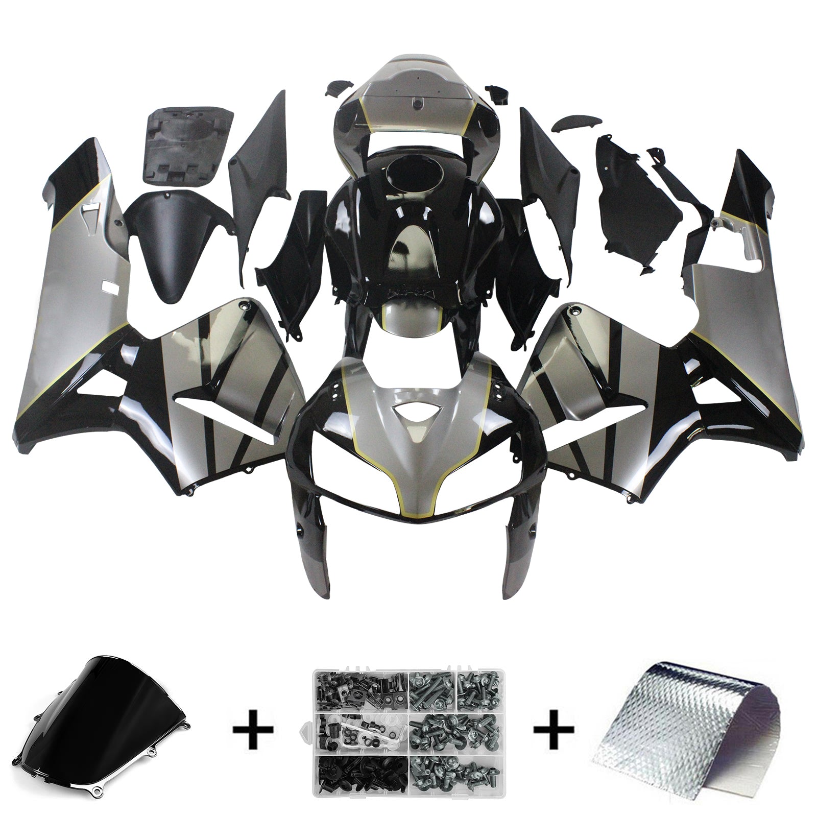 Injection Fairing Kit Bodywork Plastic ABS For Honda CBR600RR 2005-2006 F5