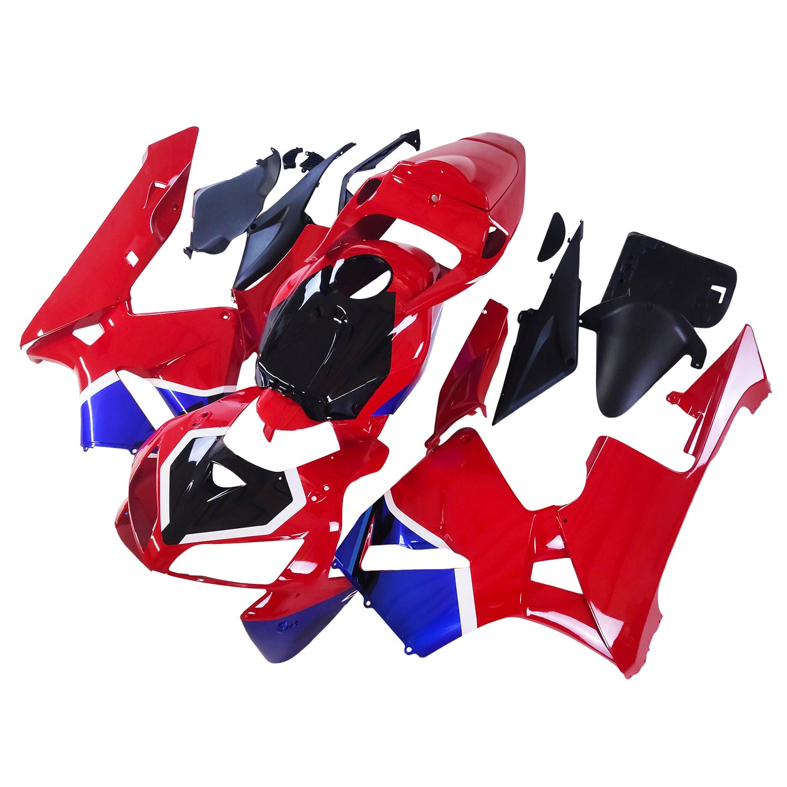 Amotopart Honda CBR600RR 2005-2006 F5 Kit Carénage Carrosserie Plastique ABS