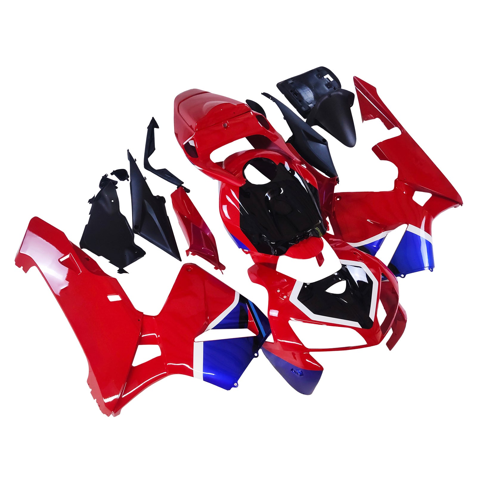 Amotopart Honda CBR600RR 2005-2006 F5 Kit Carénage Carrosserie Plastique ABS