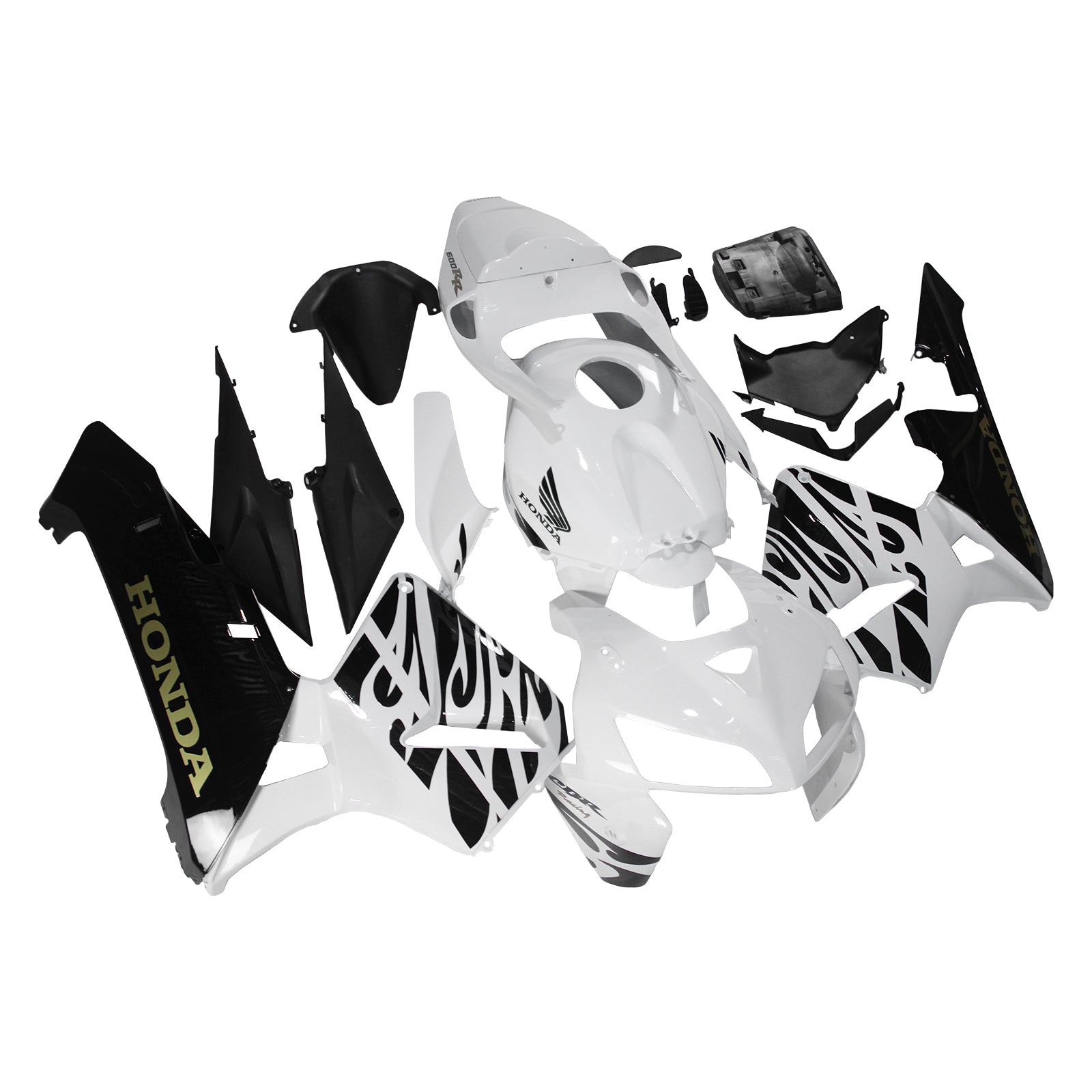 Amotopart Honda CBR600RR 2005-2006 F5 ABS muovinen korin suojasarja