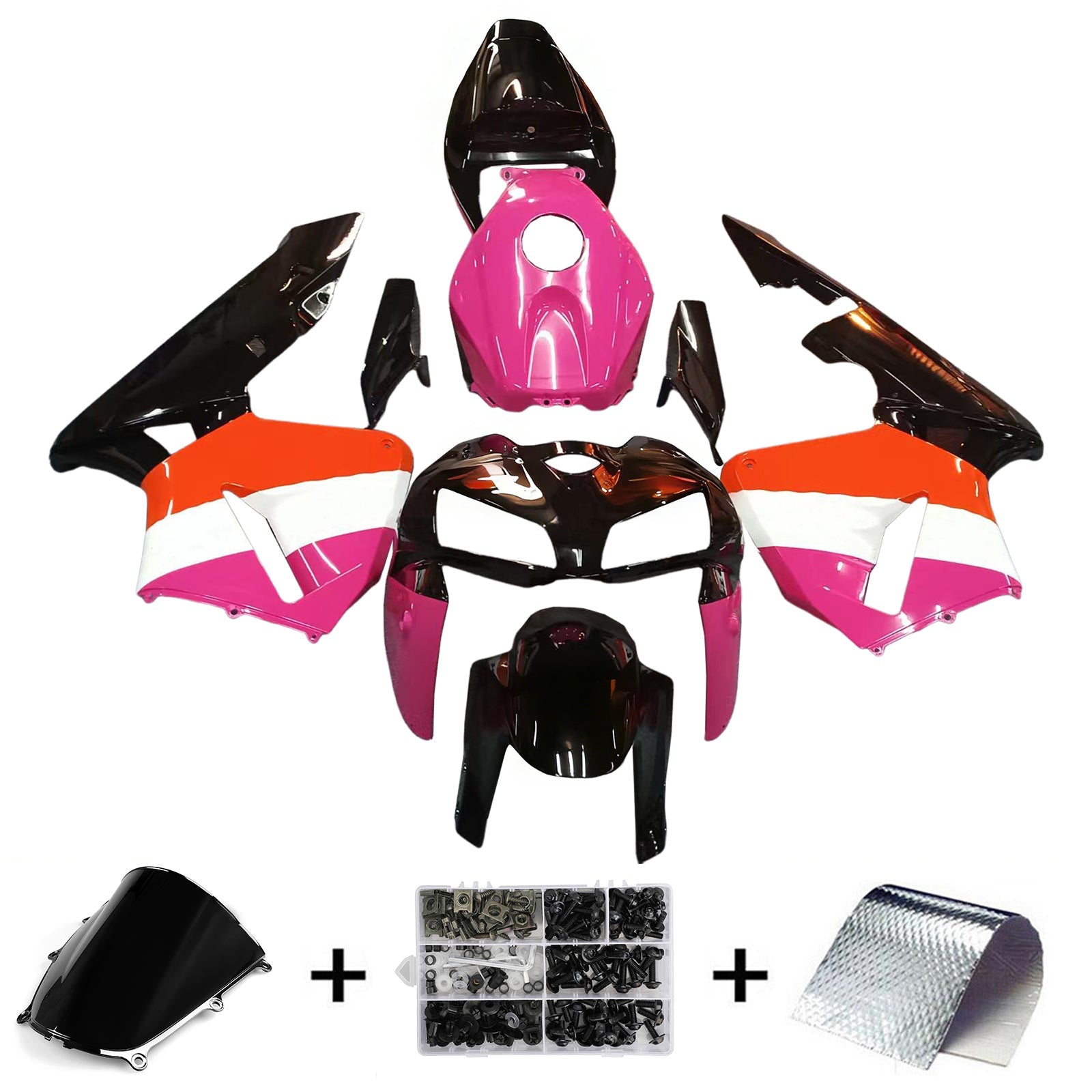Amotopart Honda CBR600RR 2005-2006 F5 ABS kunststof carrosseriekuipset