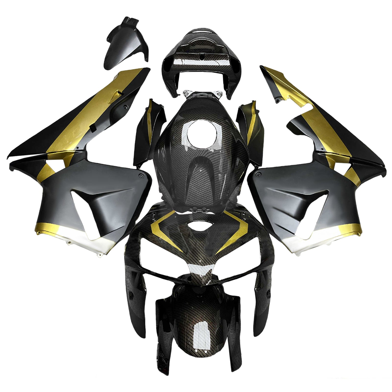 ABS Plastic Kairing Kit voor Honda CBR600R 2005-2006 F5