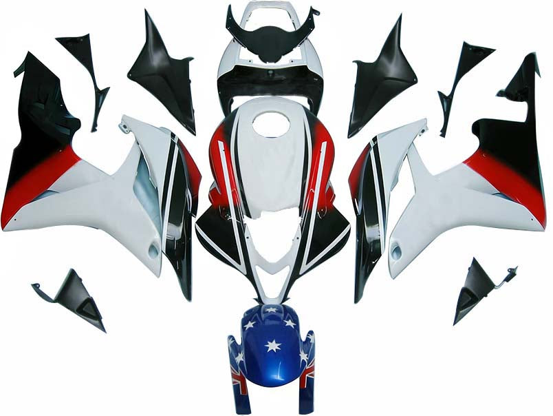 Amotopart stroomlijnkappen 2007-2008 Honda CBR 600 RR Veelkleurig Honda Generiek