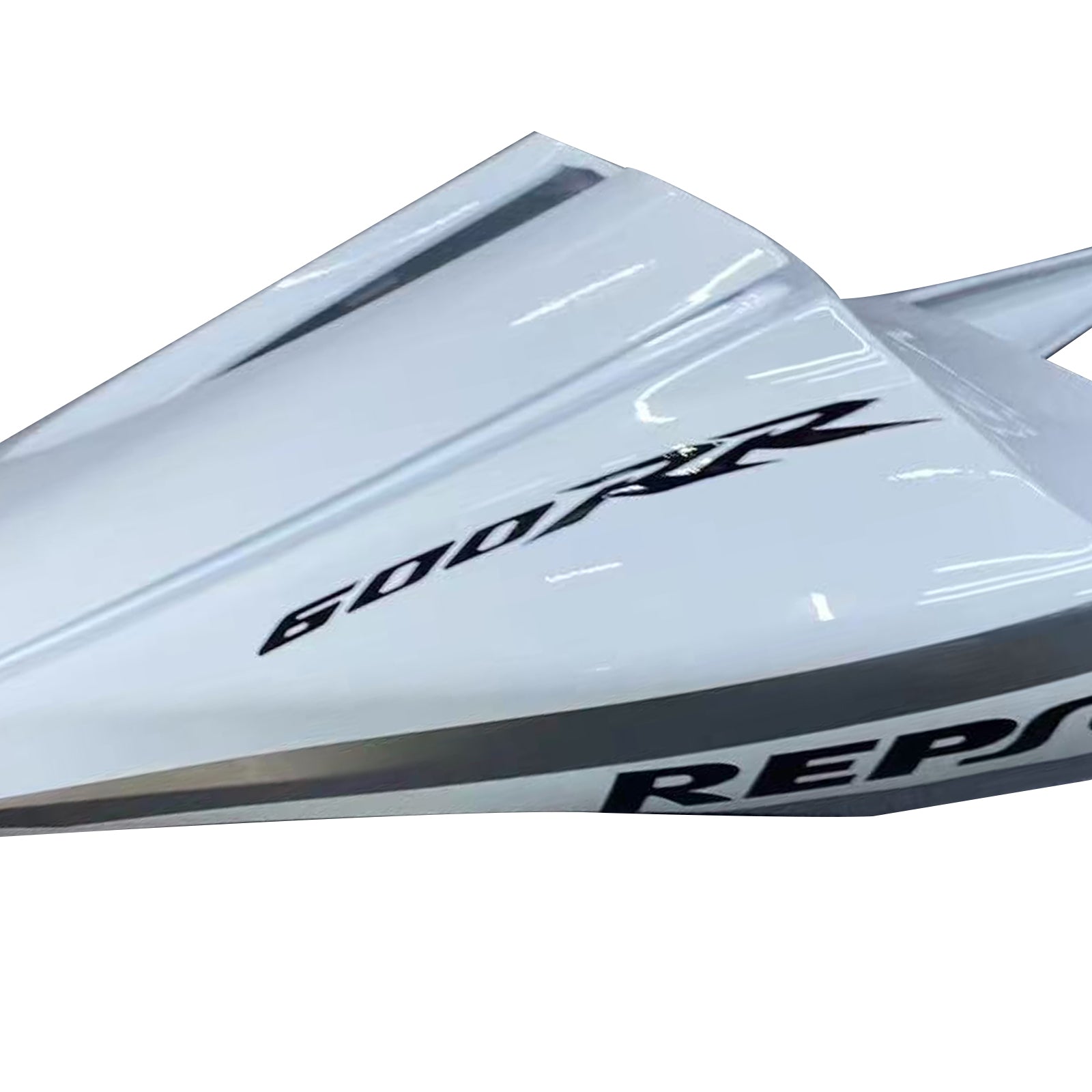 Amotopart Carénages 2007-2008 Honda CBR 600 RR SILVER ET Blanc Repsol Generic