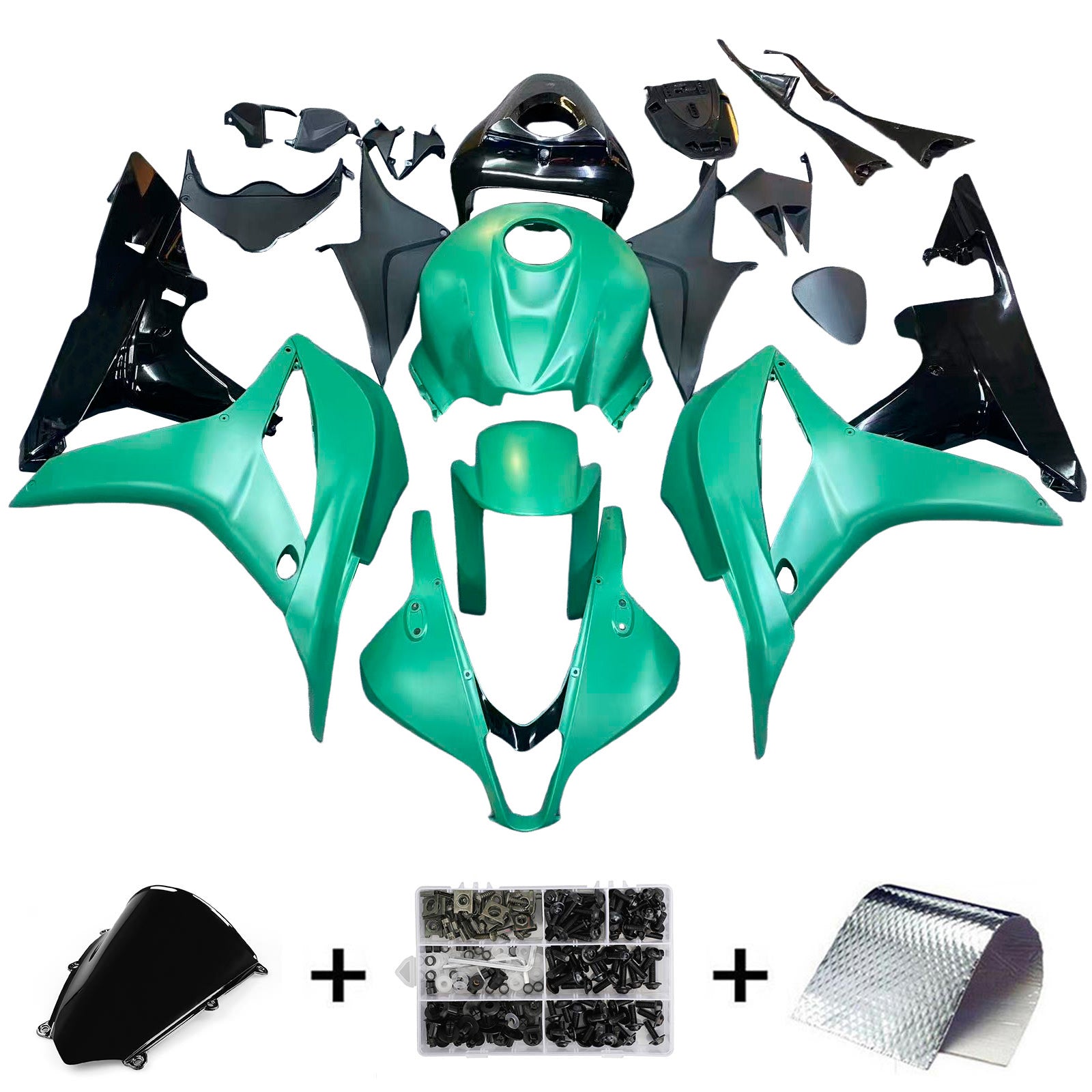 ABS Plastic Fairing Kit for Honda CBR600R 2007-2008 F5