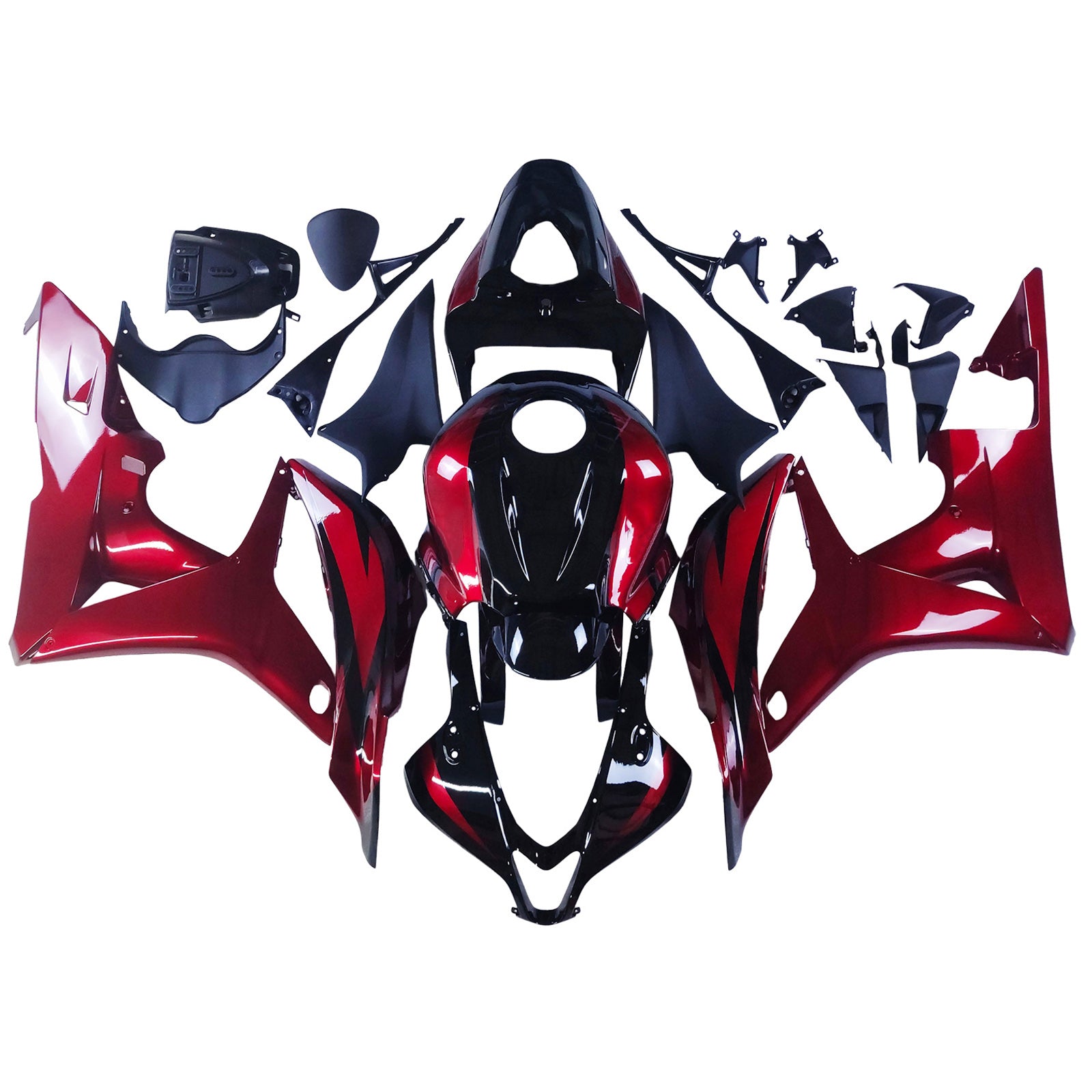 Kit de carenado de plástico ABS para Honda CBR600R 2007-2008 F5