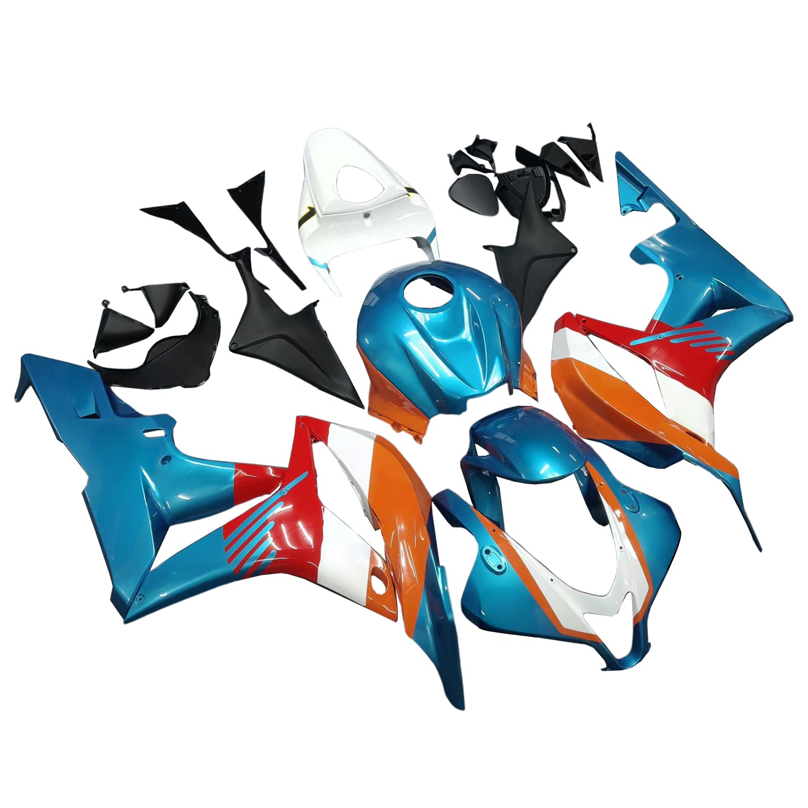 Amotopart Honda CBR600RR 2007-2008 F5 komplet Carrosserie Plastic Abs