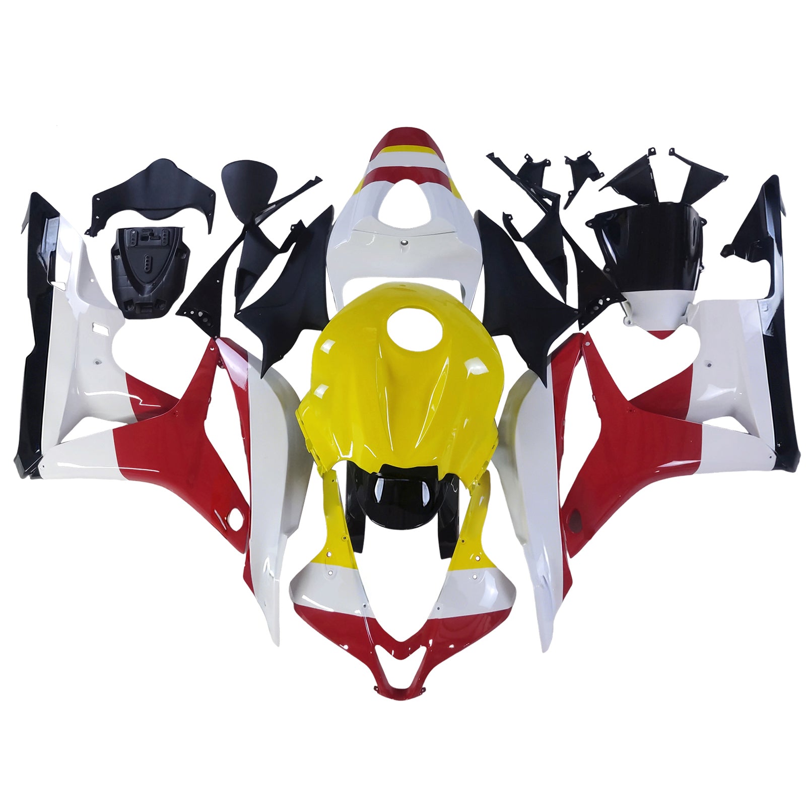 Amotopart Honda CBR600RR 2007-2008 F5 ABS muovinen korin suojasarja