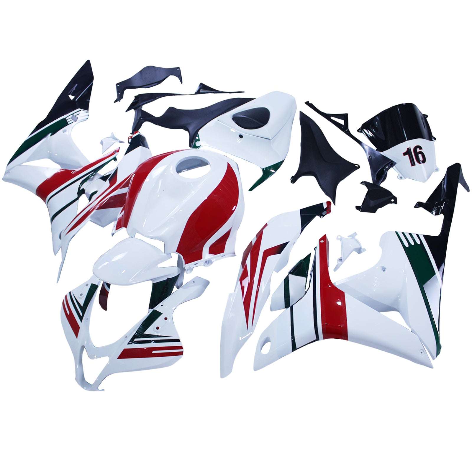 Amotopart Honda CBR600RR 2007-2008 F5 Kit de carenado de carrocería de plástico ABS