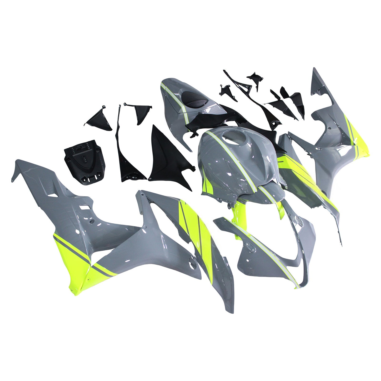 Amotopart Honda CBR600RR 2007-2008 F5 Kit Carénage Carrosserie Plastique ABS