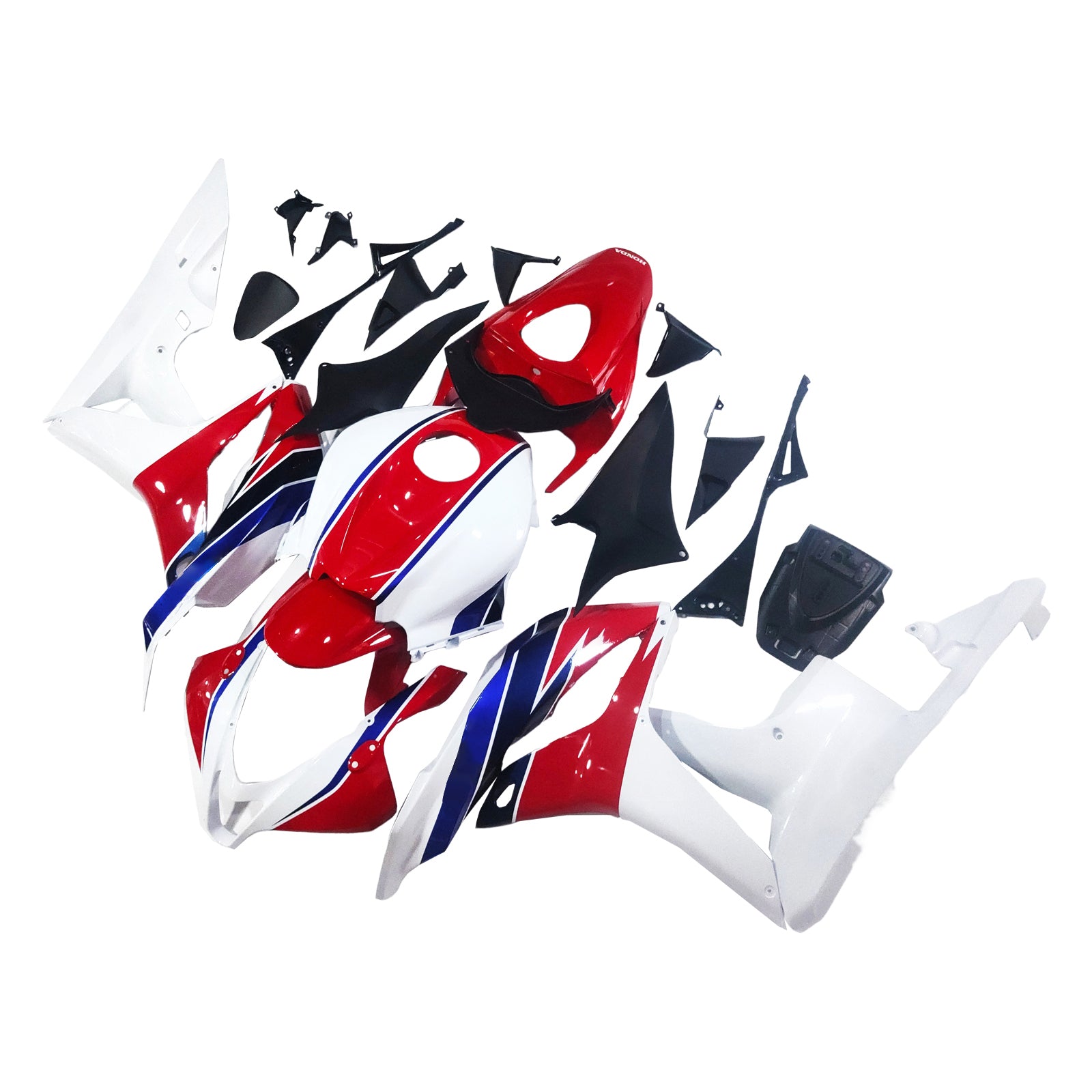Amotopart Honda CBR600RR 2007-2008 F5 Kit Carénage Carrosserie Plastique ABS