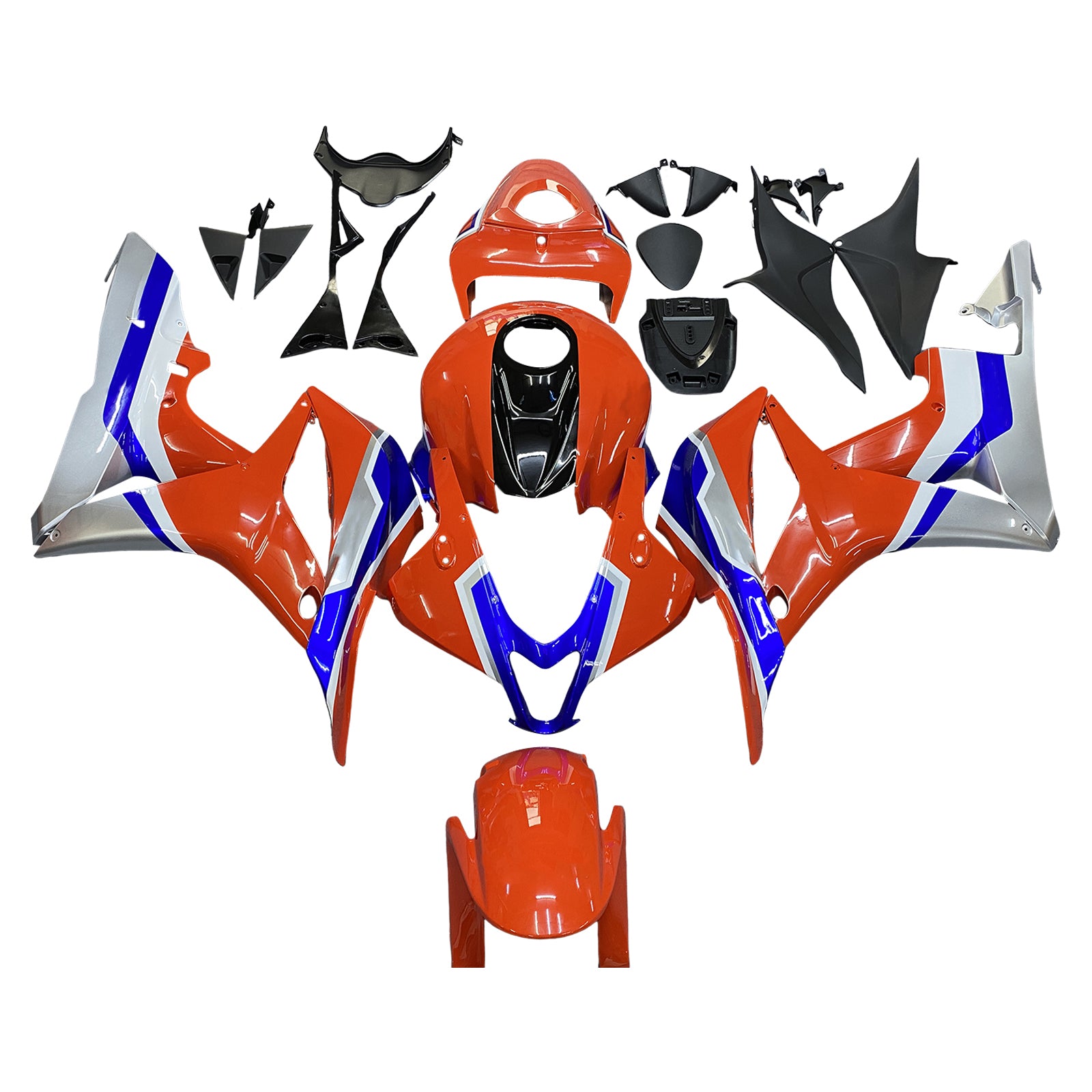 Amotopart Honda CBR600RR 2007-2008 F5 Kit Carénage Carrosserie Plastique ABS