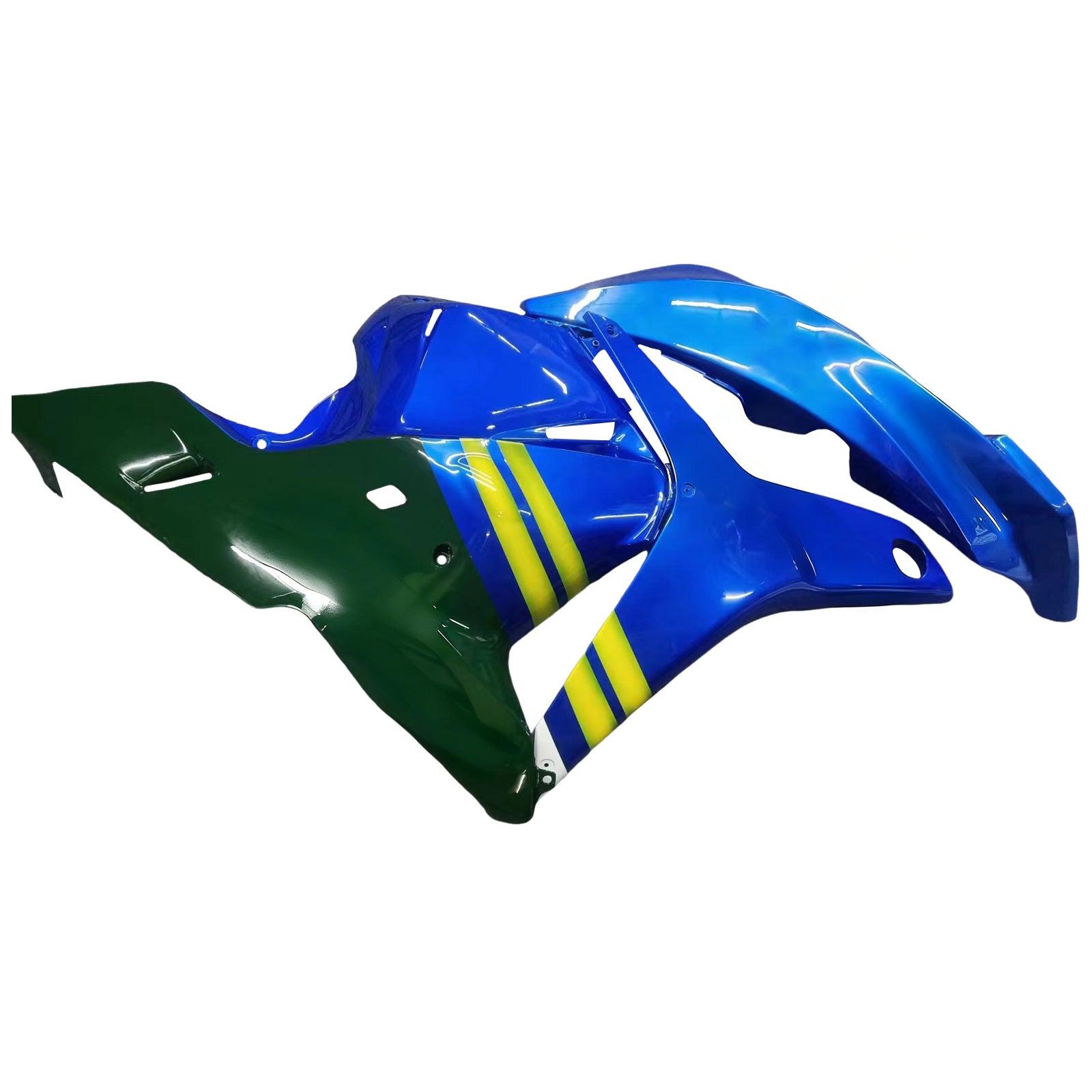 Amotopart Fairing 2009-2012 Honda CBR 600 RR Blue in Vert Movistar Generic