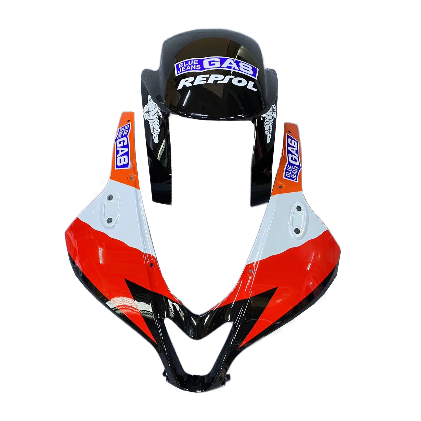 Markkinat Amotopart 2009-2012 Honda CBR 600 RR Noir & Orange Repsol Generic