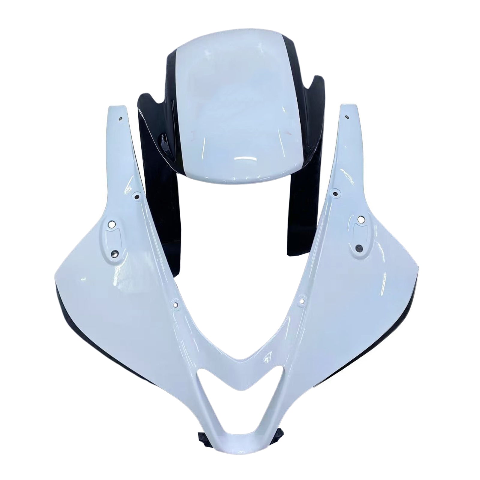 Owiewka Amotopart 2009-2012 Honda CBR 600 RR biało-czarna Hannspree Generic