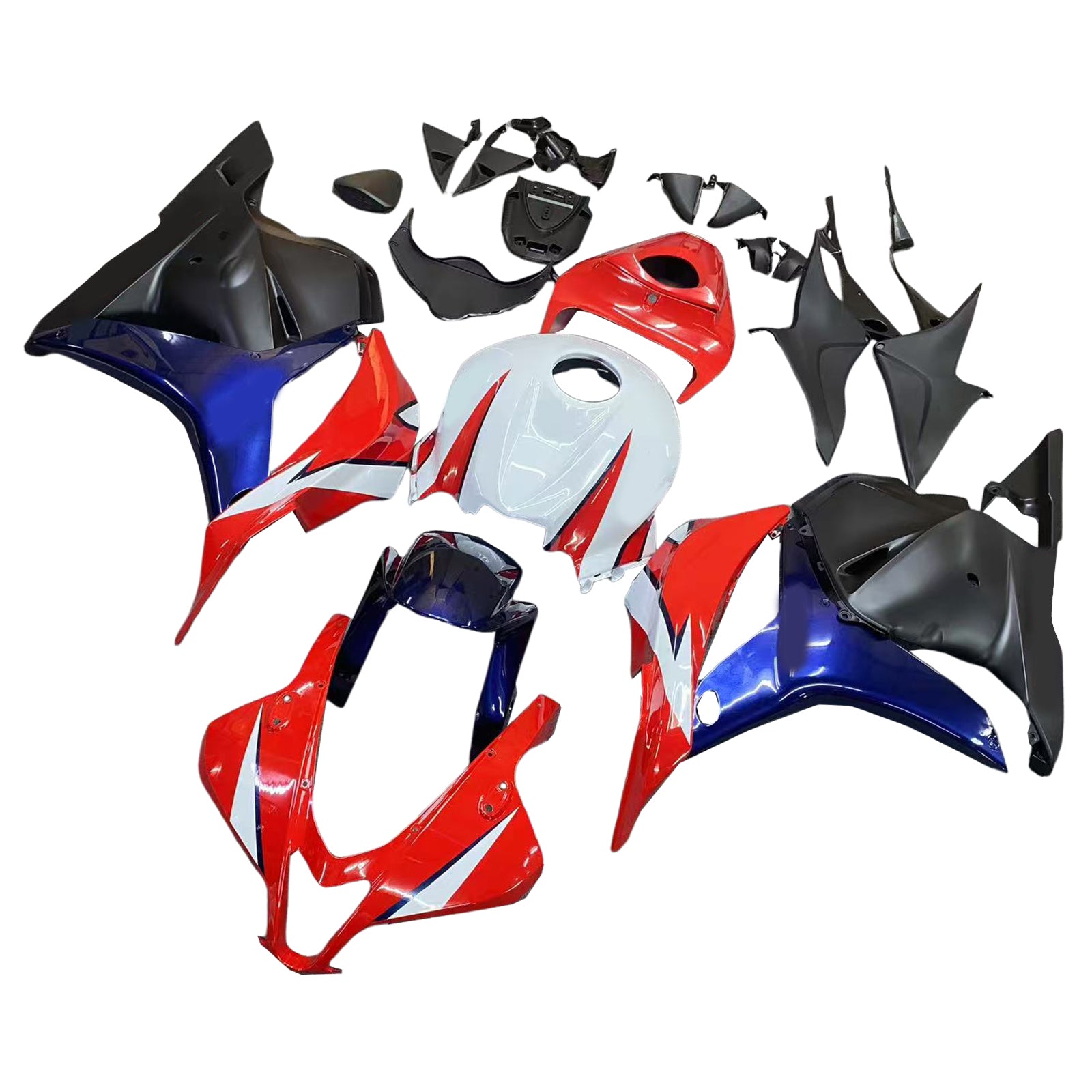 Pokoje Amotopart 2009-2012 Honda CBR 600 RR Rouge Rouge Blanc Bleu CBR generic