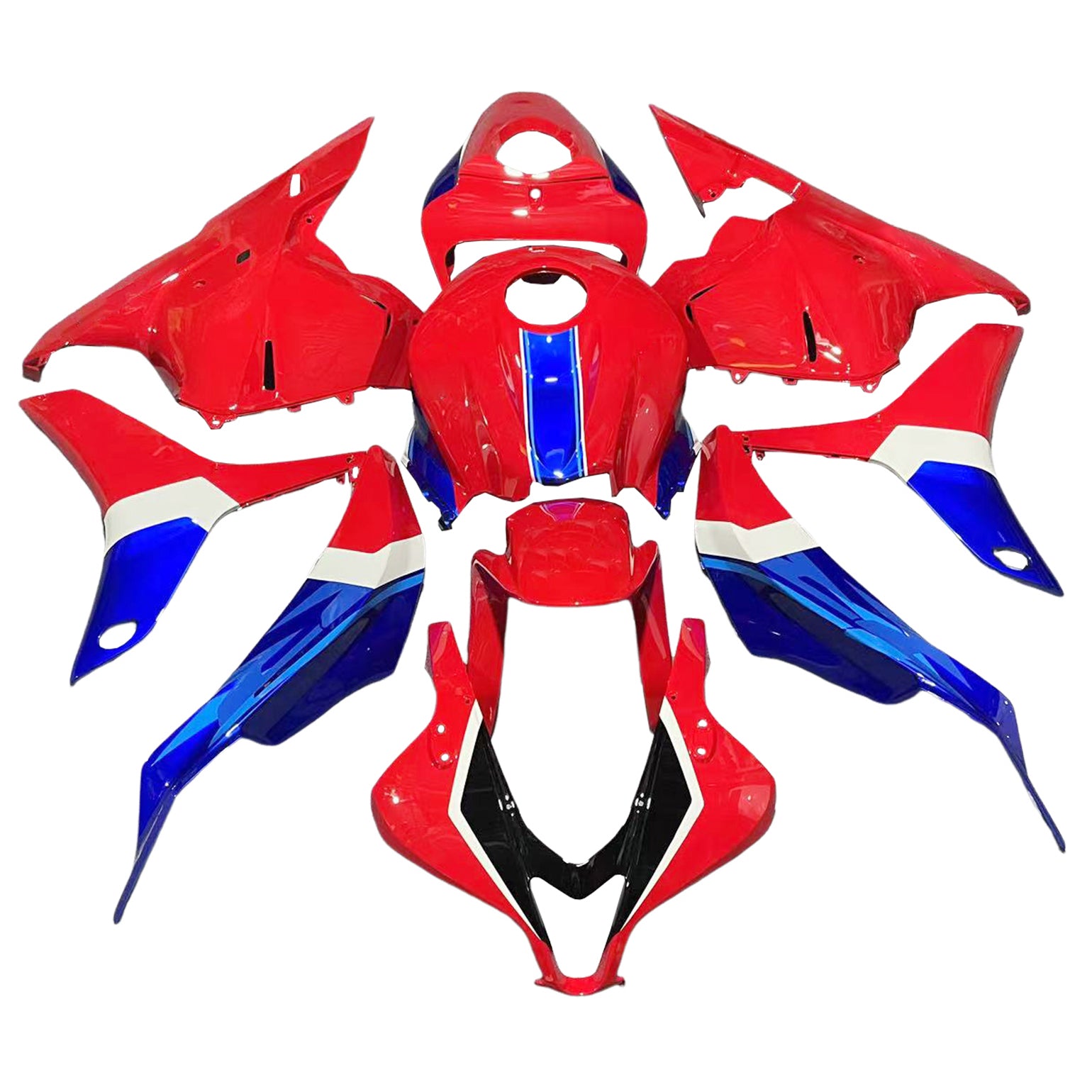 Amotopart Honda CBR600RR 2009-2012 F5 ABS kunststof carrosseriekuipset