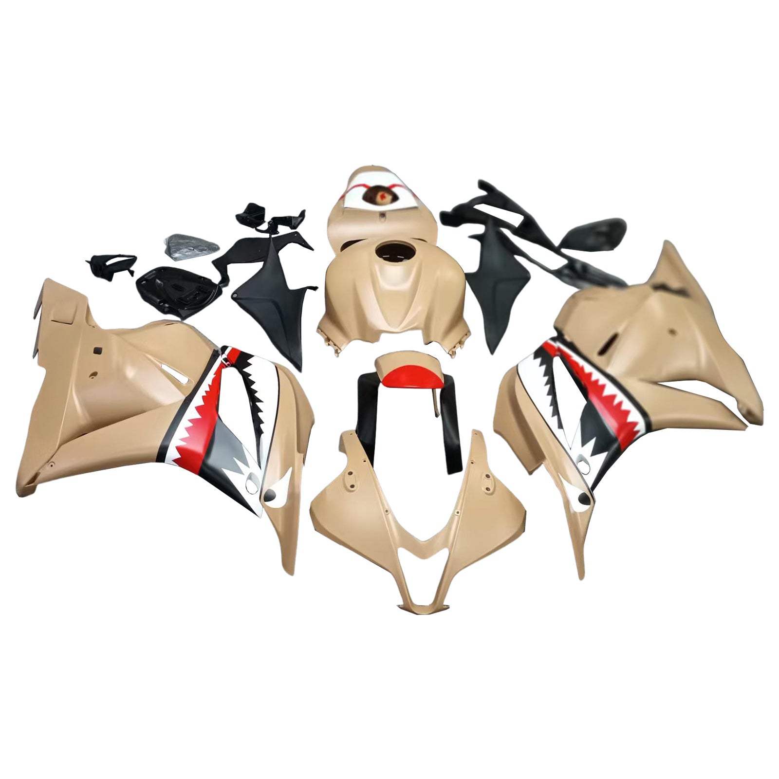 Amotopart Honda CBR600RR 2009-2012 F5 ABS kunststof carrosseriekuipset