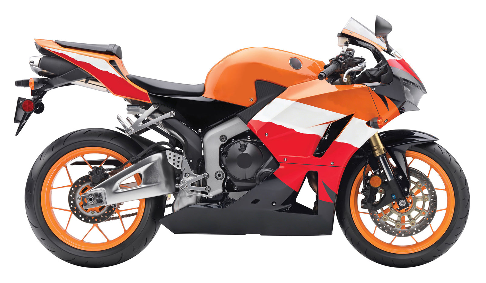 Amotopart Drag 2013-2023 Honda CBR600R Repsol Orange Generic