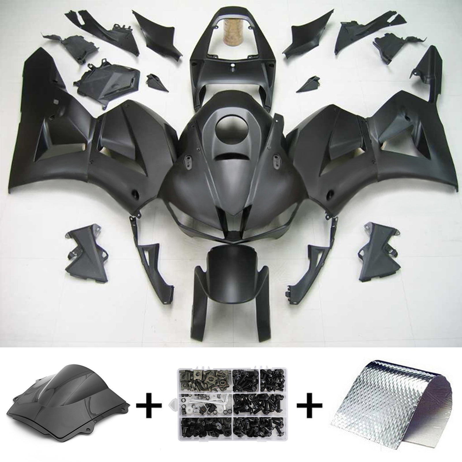 Injectie kuipkit, ABS Plastic carrosserie voor Honda CBR600rd 2013-2023 F5