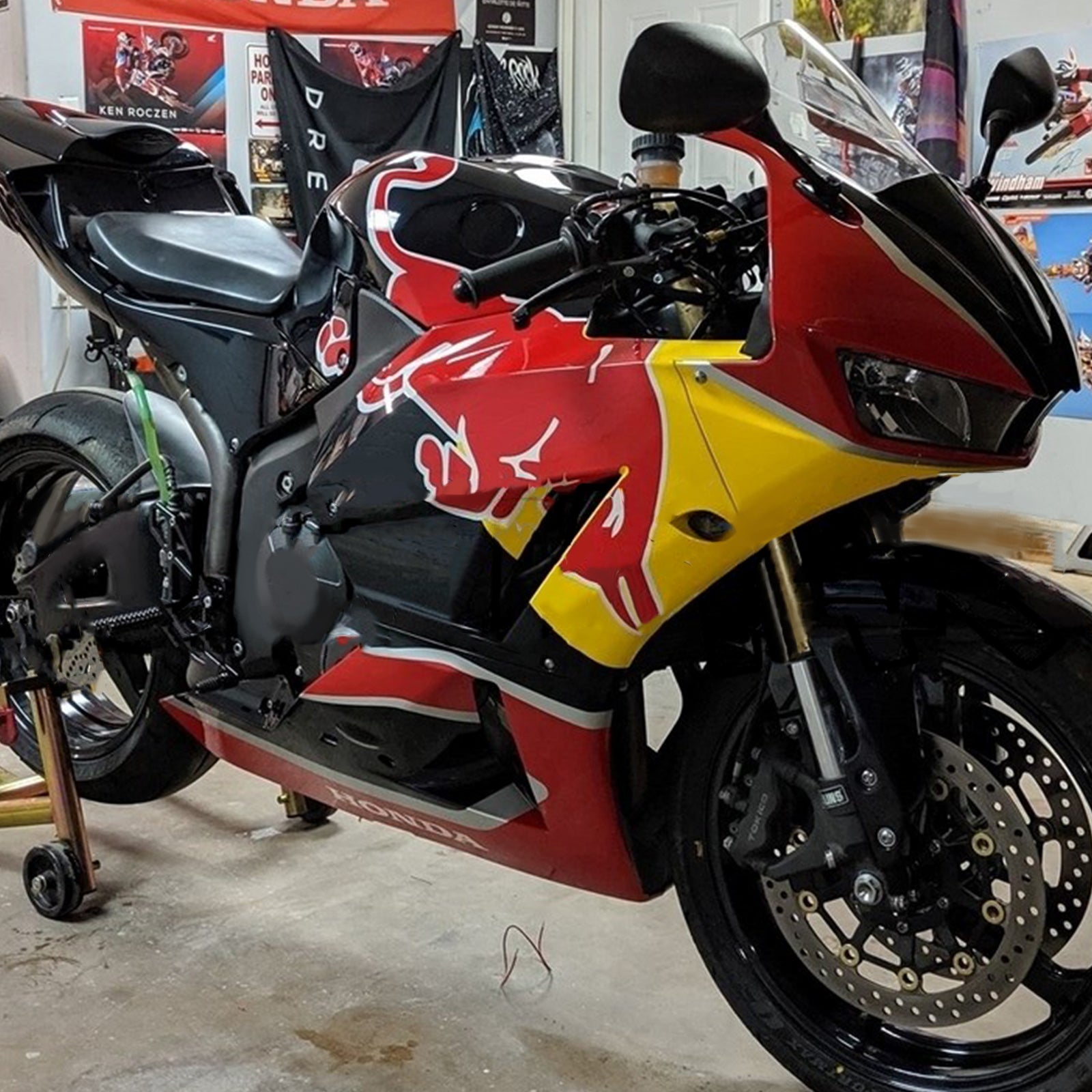 Kit de carenado de inyección, carrocería de plástico ABS para Honda CBR600RD 2013-2023 F5