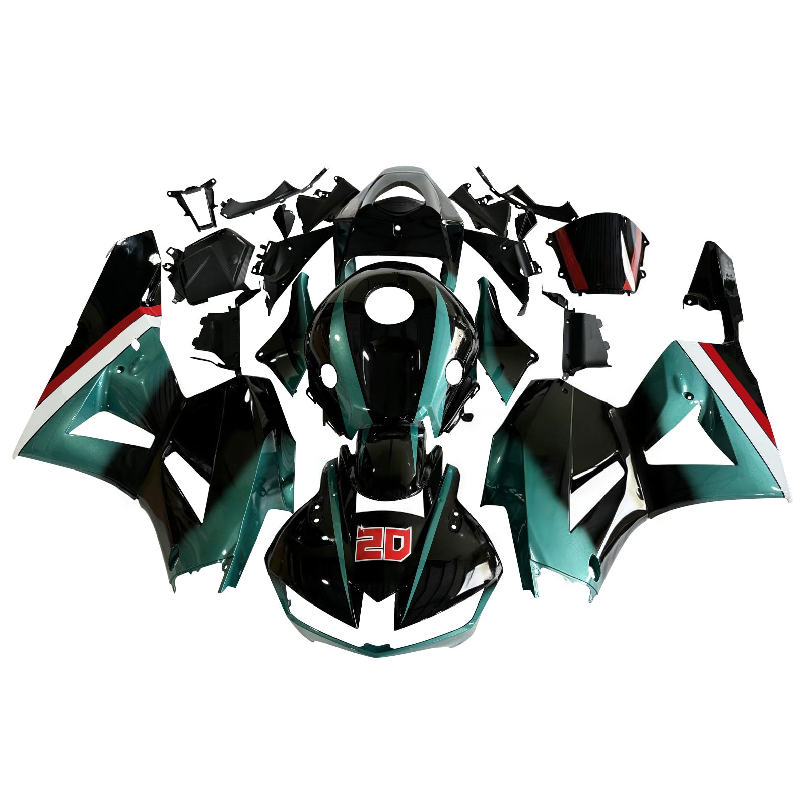 Amotopart Honda CBR600RR 2013-2023 F5 Plastikowy zestaw owiewek nadwozia ABS