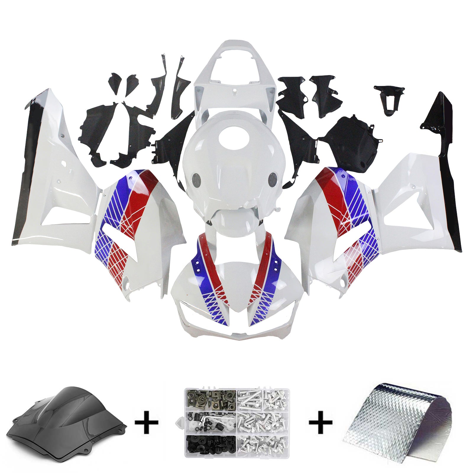 Amotopart Honda CBR600RR 2013-2023 F5 Kit Carroserie Plastic Abs