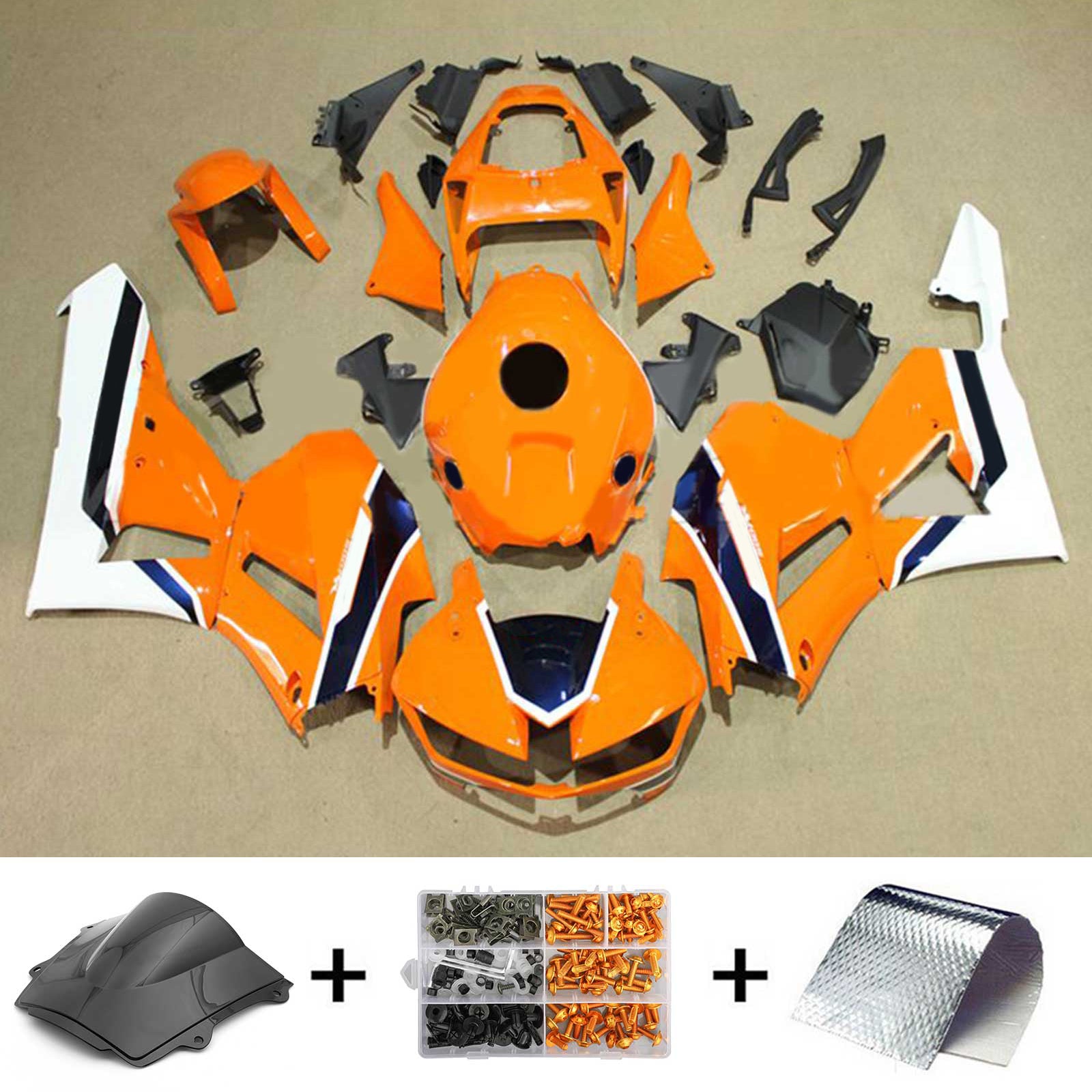 Amotopart Honda CBR600RR 2013-2023 F5 Kit Carroserie Plastic Abs