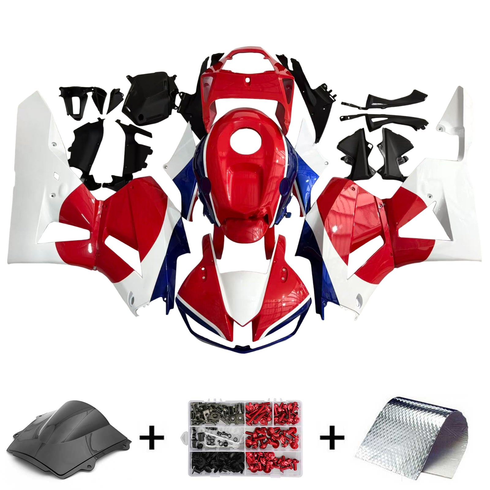Amotopart Honda CBR600RR 2013-2023 F5 Kit Carroserie Plastic Abs