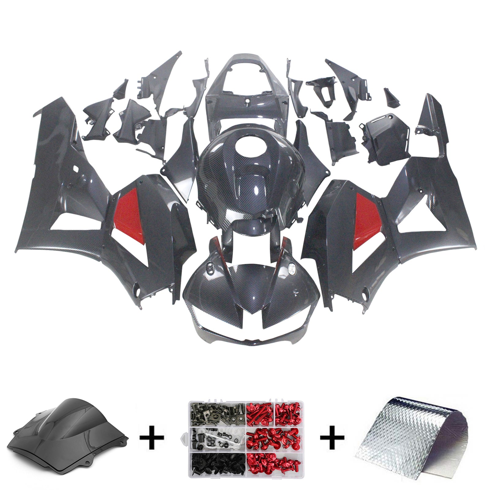 Amotopart Honda CBR600RR 2013-2023 F5 Kit Carroserie Plastic Abs