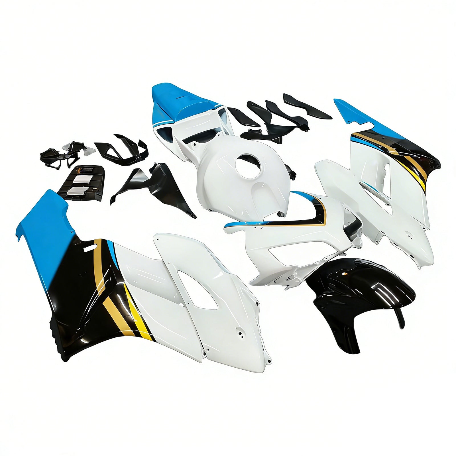 Carene Amotopart 2004-2005 Honda CBR 1000 RR Multicolor Konica Minolta Generico
