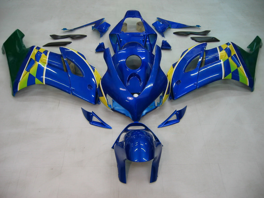 Amotopart stroomlijnkappen 2004-2005 Honda CBR 1000 RR Blue Checker Movistar Generiek