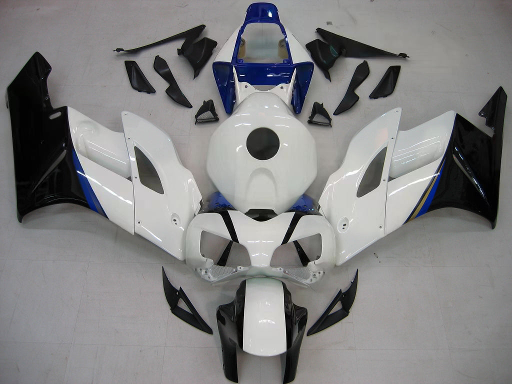 Amotopart stroomlijnkappen 2004-2005 Honda CBR 1000 RR Wit Konica Minolta Generiek