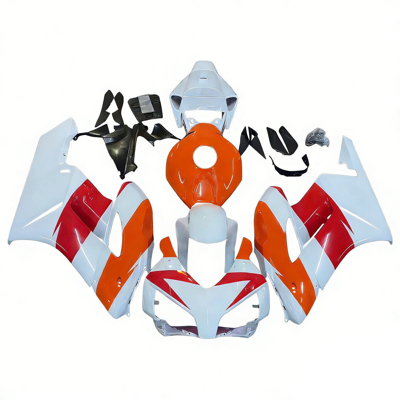 Carene Amotopart 2004-2005 Honda CBR 1000 RR Bianco Arancio Repsol Generico