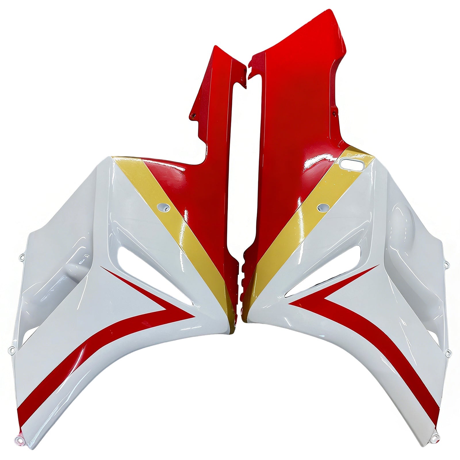 Amotopart stroomlijnkappen 2004-2005 Honda CBR 1000 RR Wit Rood Honda Generiek
