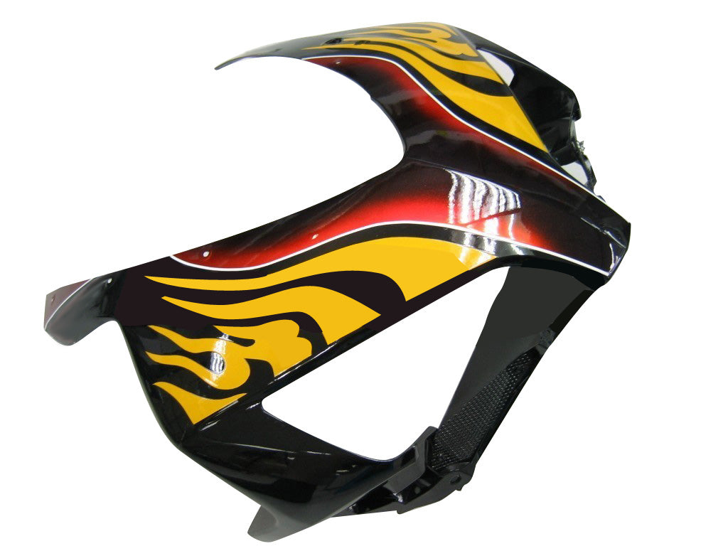 Carénages Amotopart 2004-2005 Honda CBR 1000 RR Black & Red Flame Shark Generic