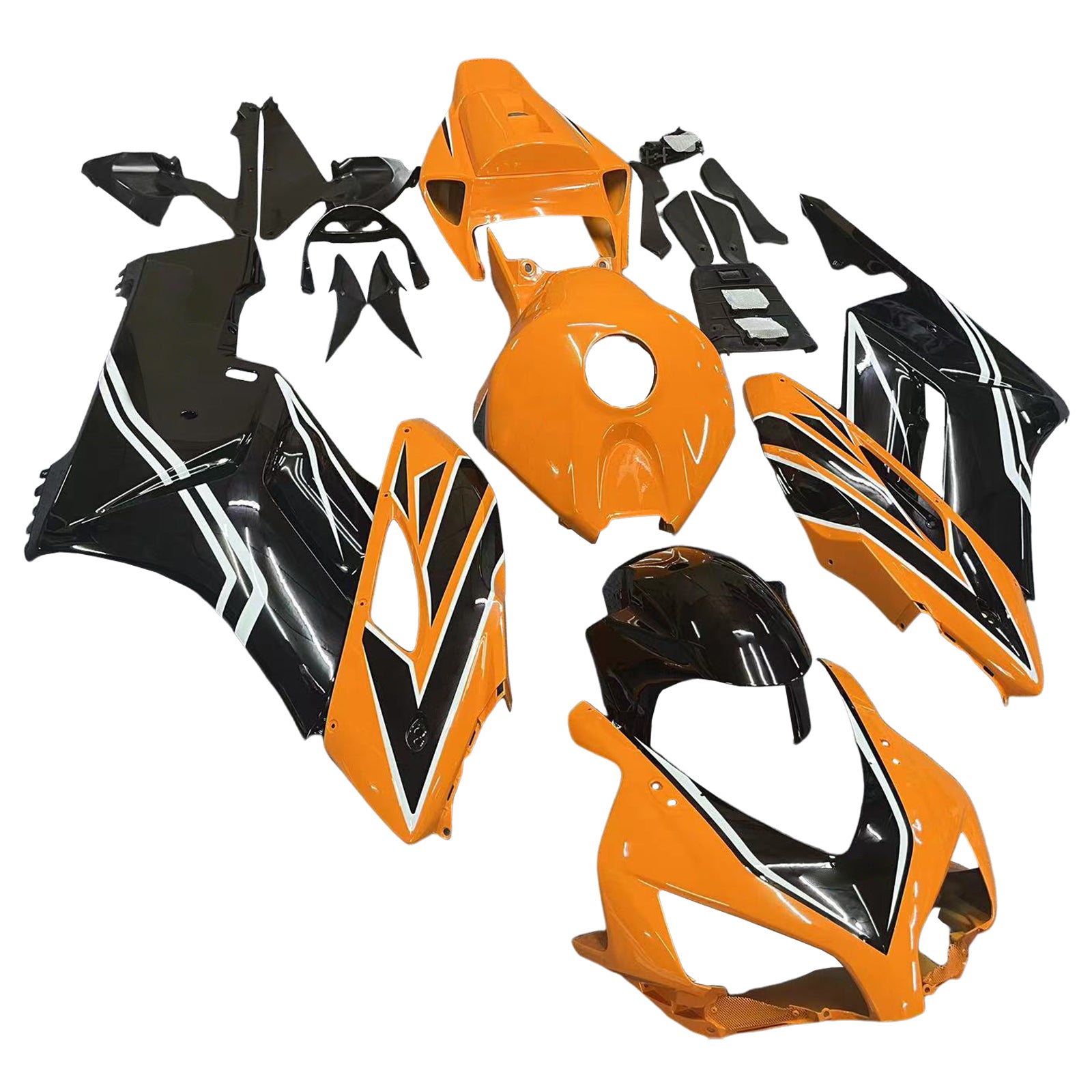 Amotopart Honda CBR1000RR 2004-2005 Kit Carénage Carrosserie Plastique ABS