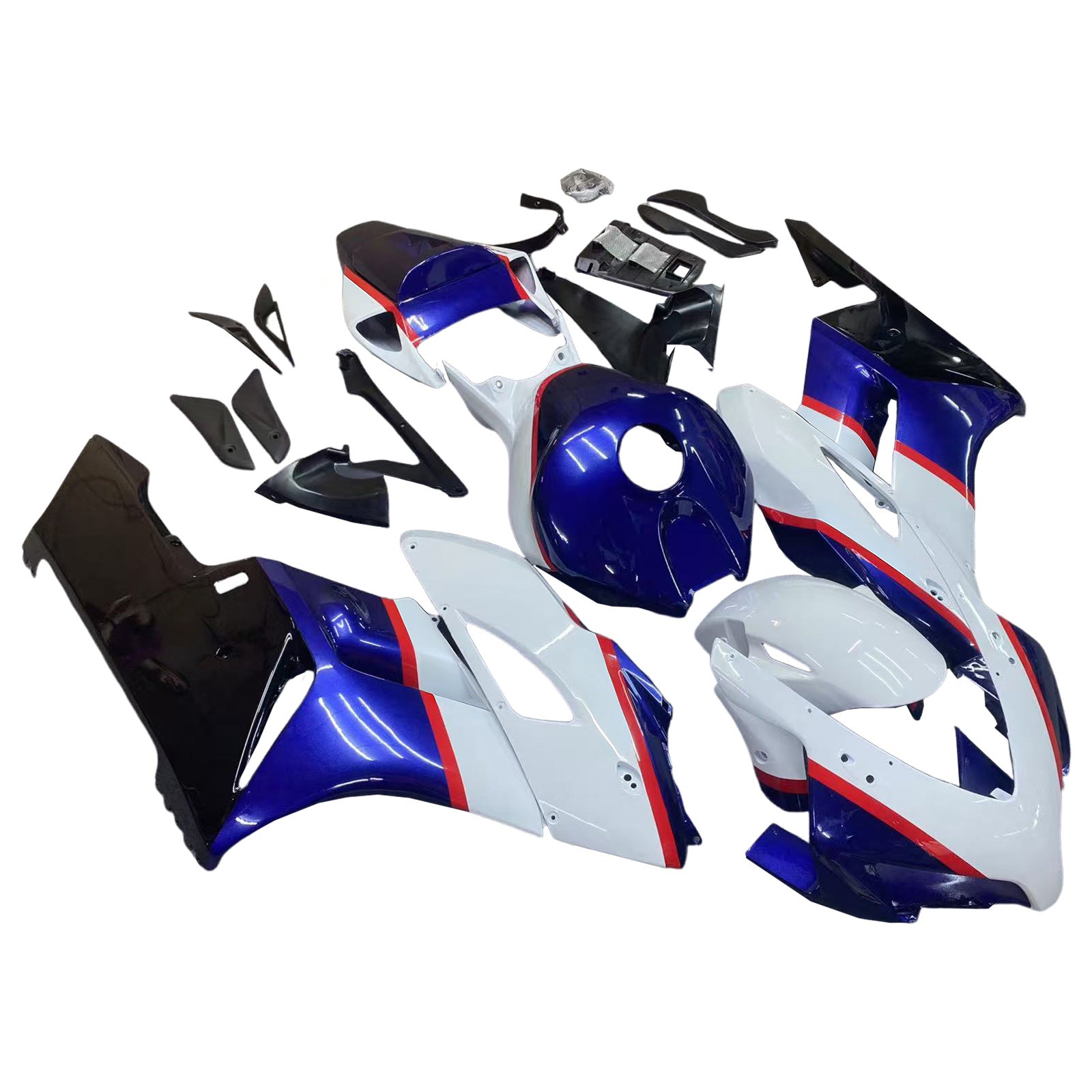 Amotopart Honda CBR1000RR 2004-2005 Kit Carénage Carrosserie Plastique ABS