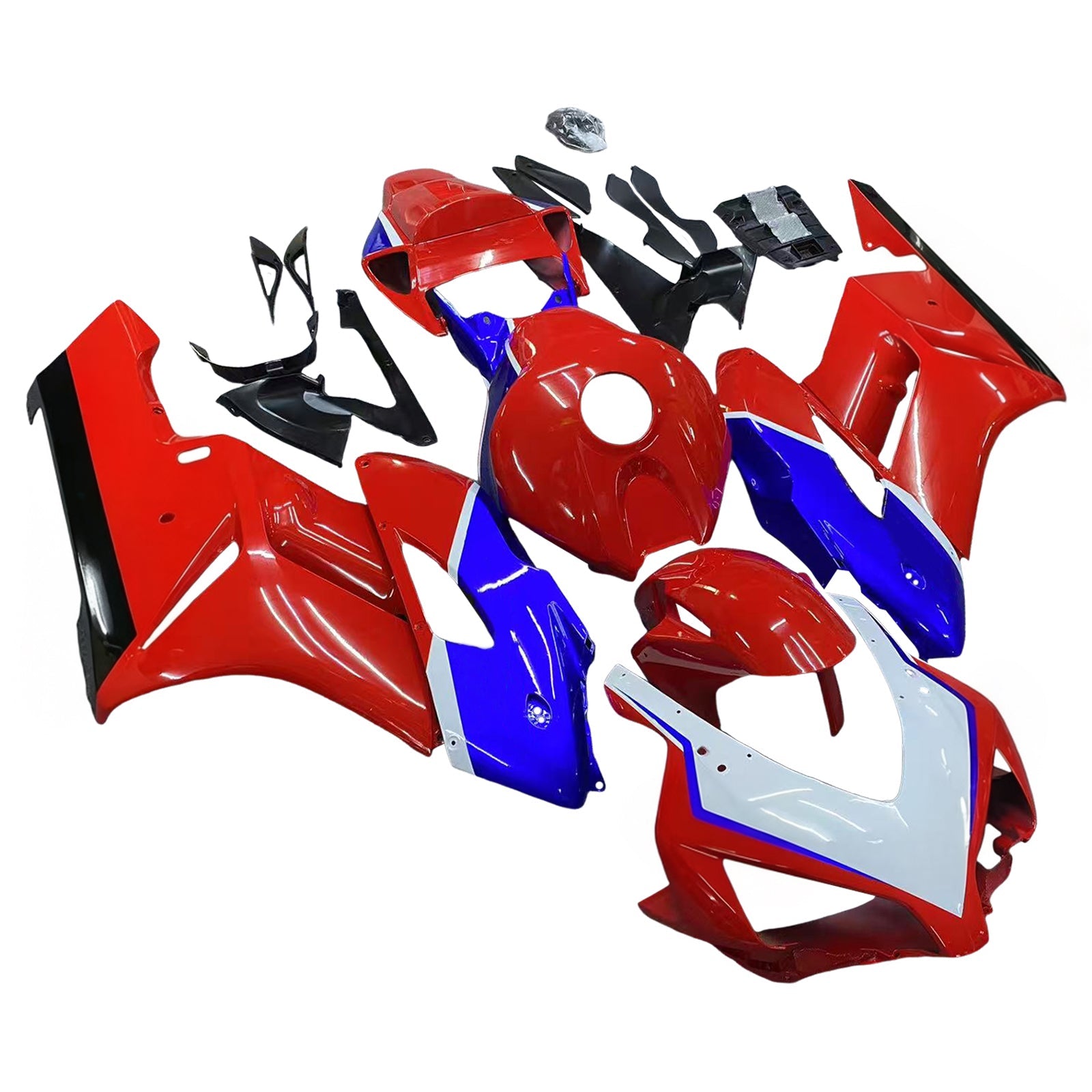 Amotopart Honda CBR1000RR 2004-2005 Kit Carénage Carrosserie Plastique ABS
