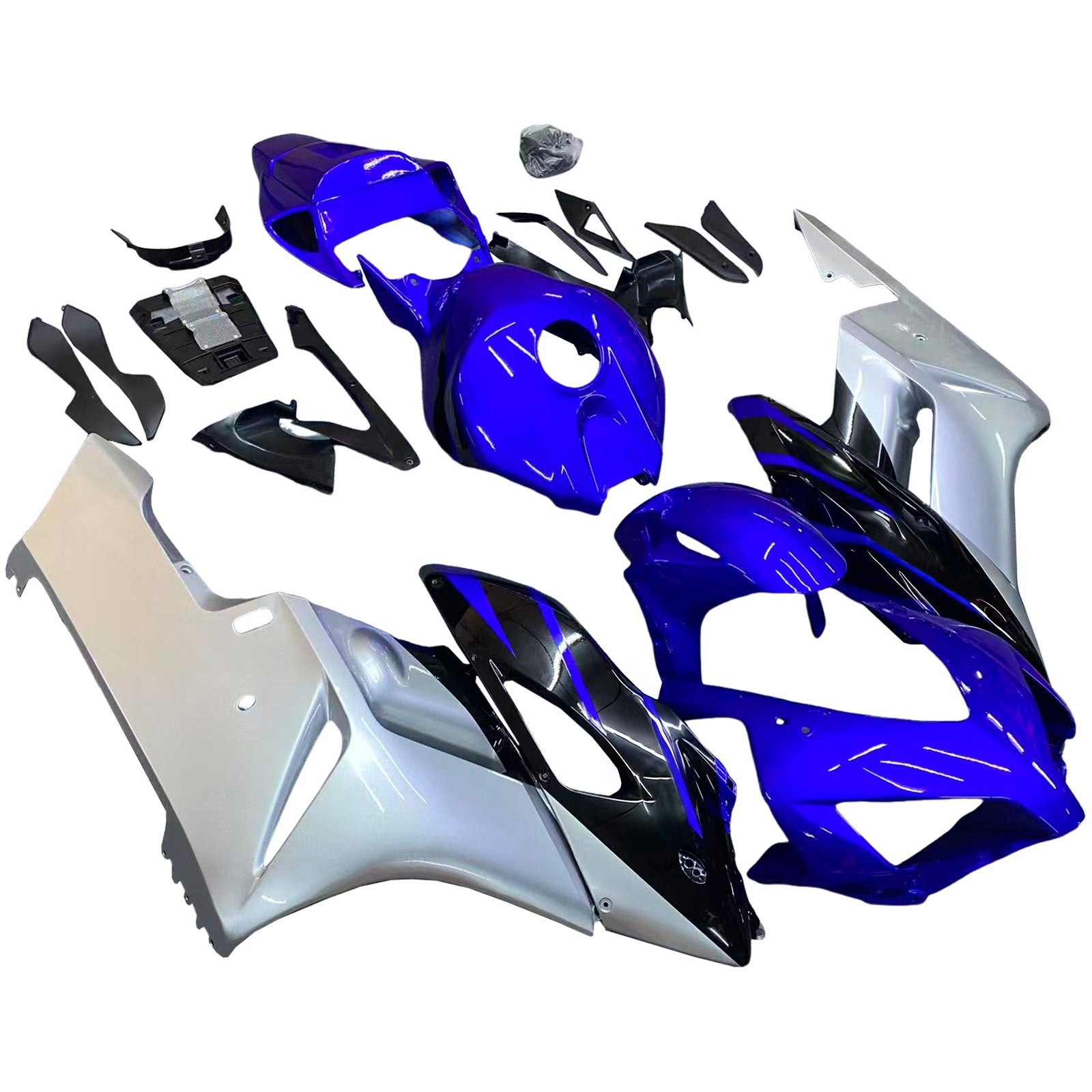 Amotopart Honda CBR1000RR 2004-2005 Kit Carénage Carrosserie Plastique ABS