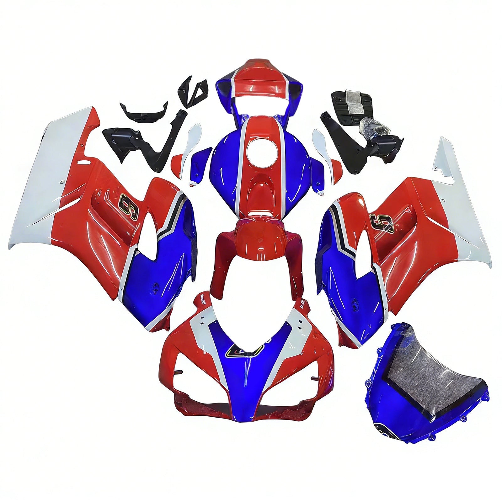 Amotopart Honda CBR1000RR 2004-2005 ABS kunststof carrosseriekuipset