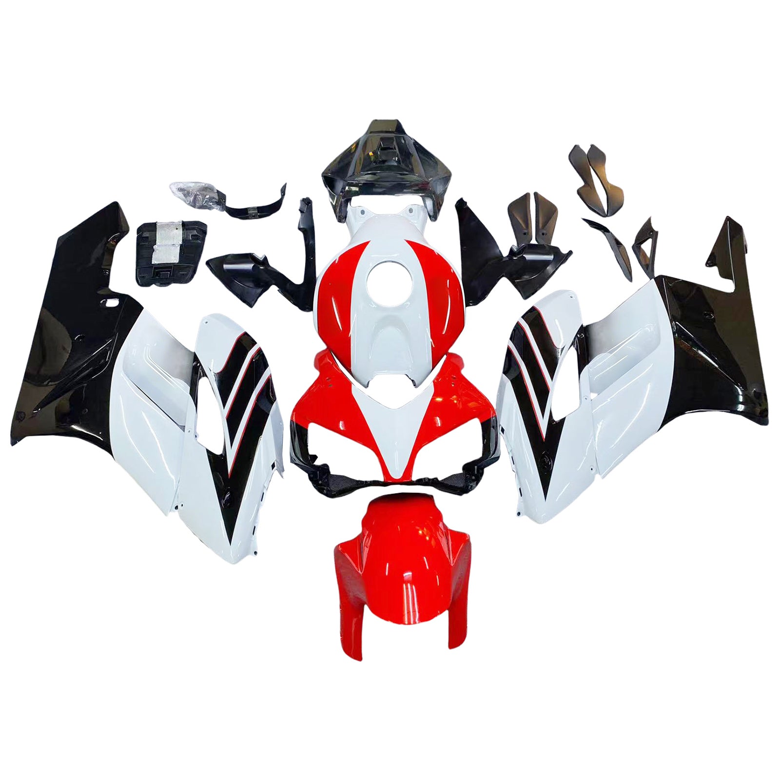 Amotopart Honda CBR1000RR 2004-2005 Zestaw owiewek nadwozia z tworzywa ABS