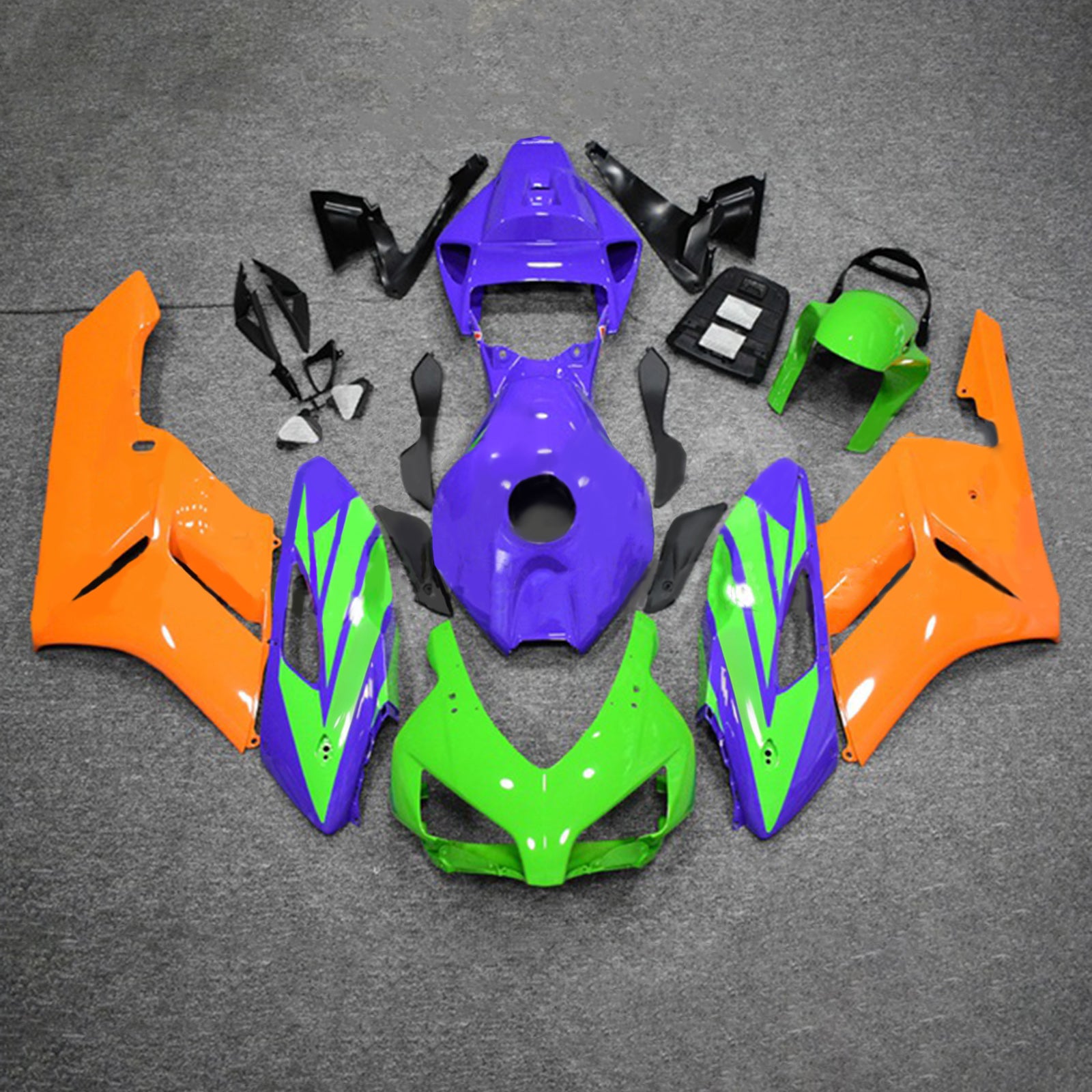 Amotopart Honda CBR1000RR 2004-2005 Kit carenatura carrozzeria in plastica ABS