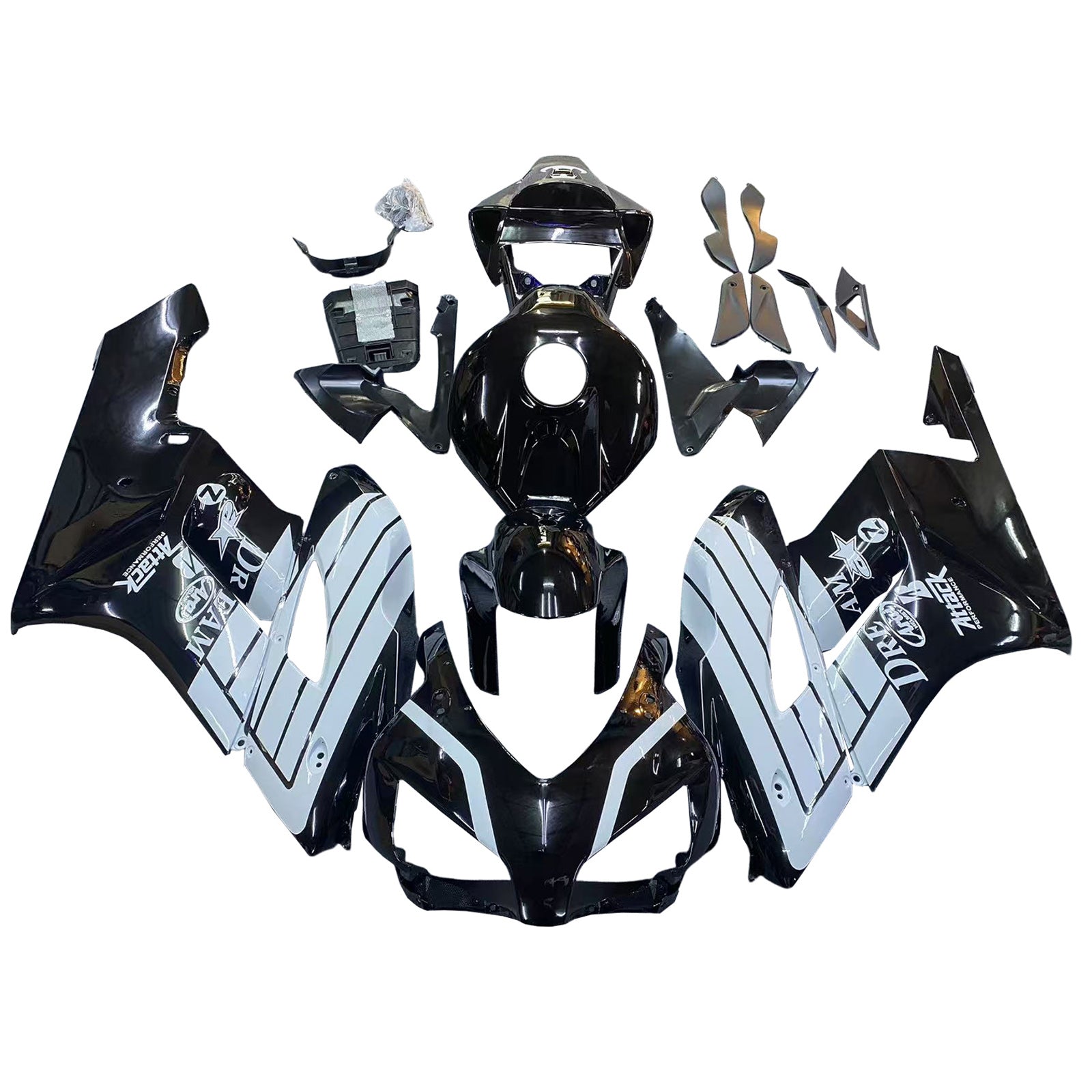 Amotopart Honda CBR1000RR 2004-2005 ABS muovinen korin suojasarja