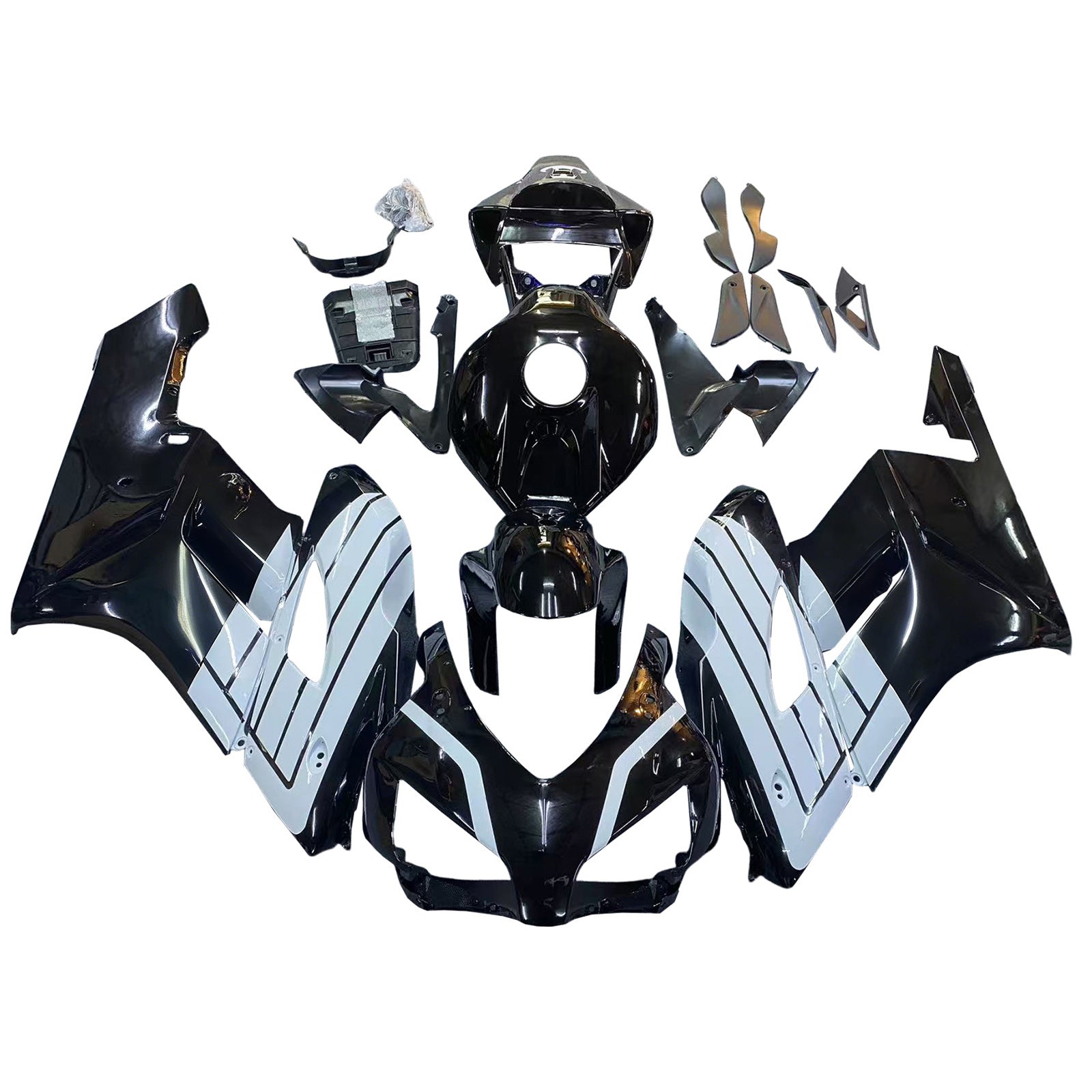 Amotopart Honda CBR1000RR 2004-2005 Kit carena carrozzeria in plastica ABS