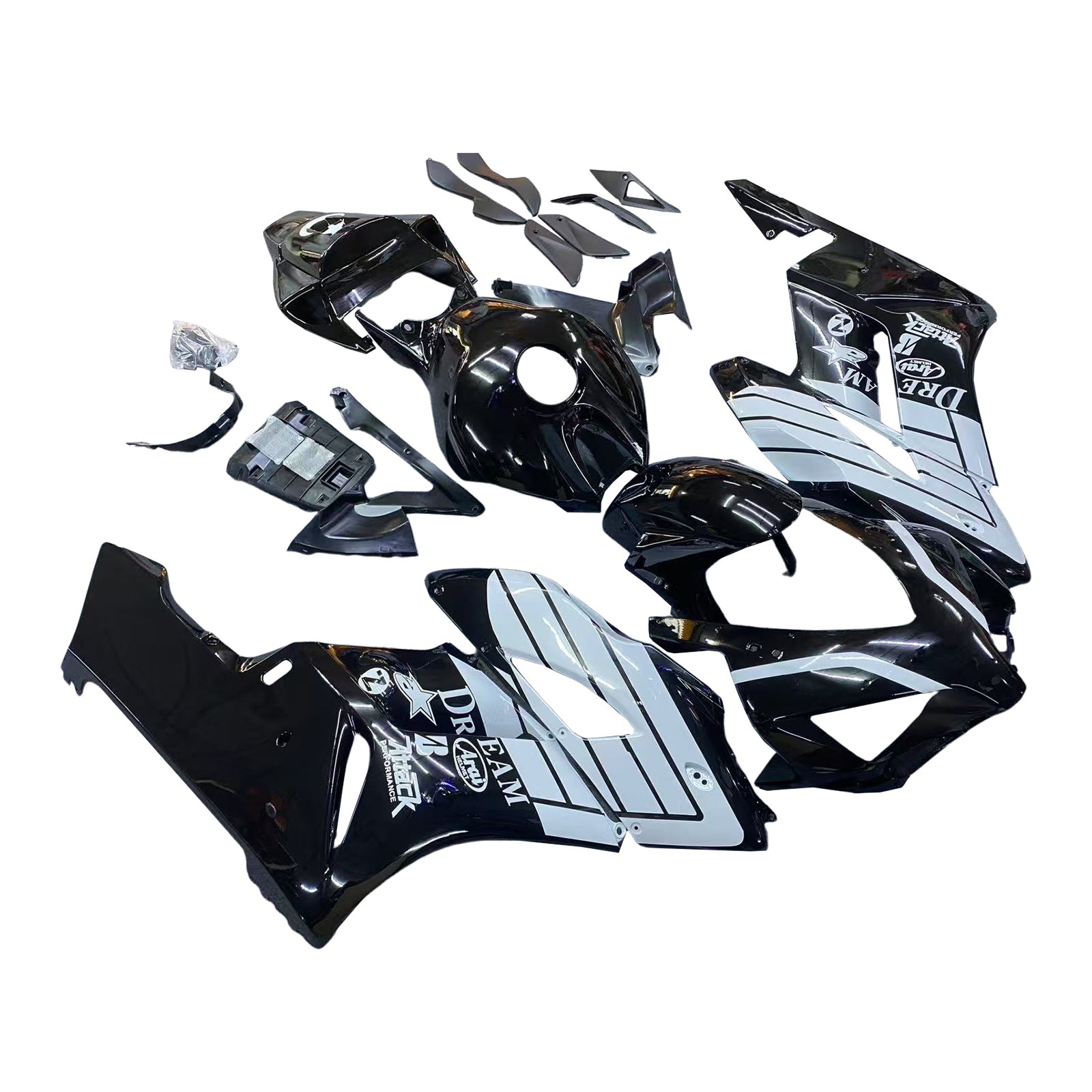 Amotopart Honda CBR1000RR 2004-2005 ABS muovinen korin suojasarja