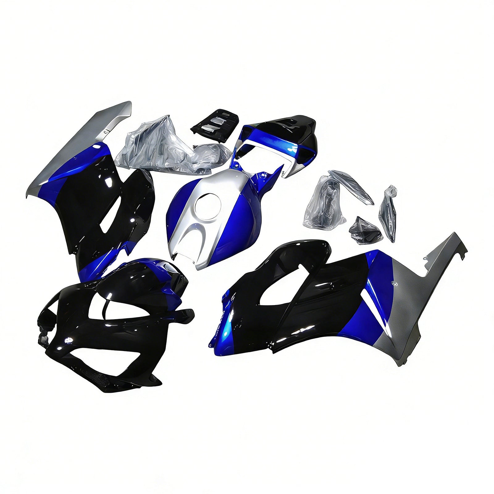 Amotopart Honda CBR1000RR 2004-2005 Kit Carénage Carrosserie Plastique ABS