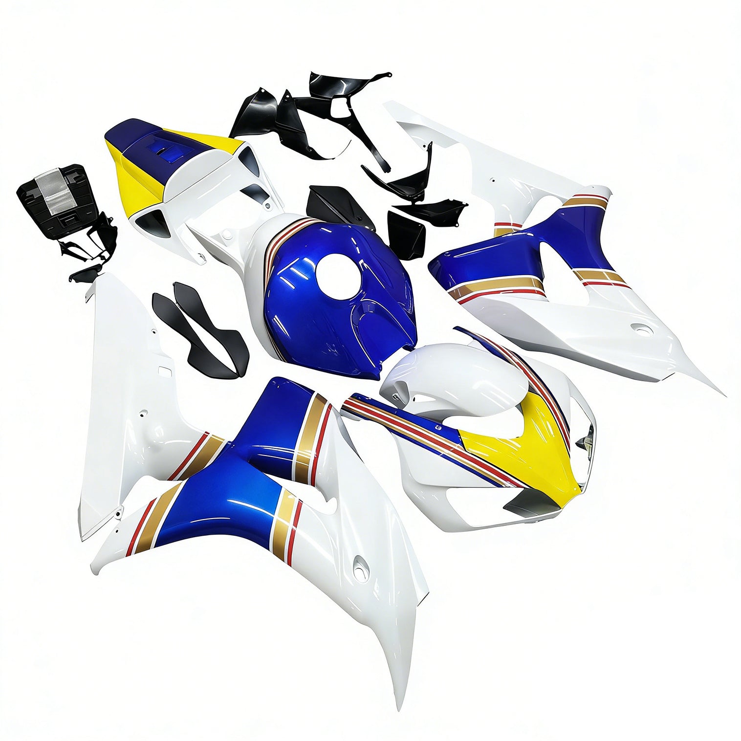 Carene Amotopart 2006-2007 Honda CBR 1000 RR Multicolor Rothmans Honda Generic