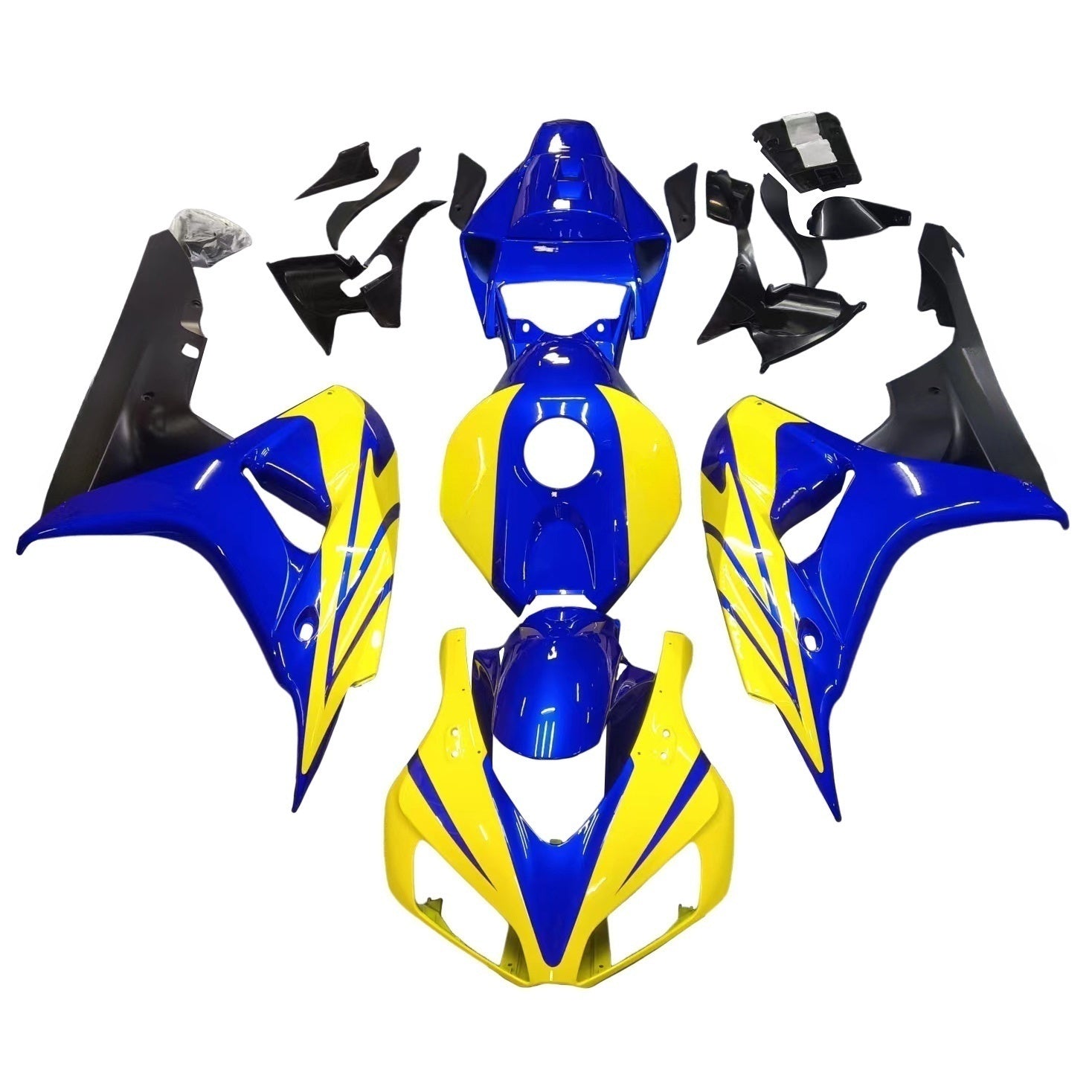 Markerance Amotopart 2006-2007 Honda CBR 1000 RR BLEU Jaune CBR generic
